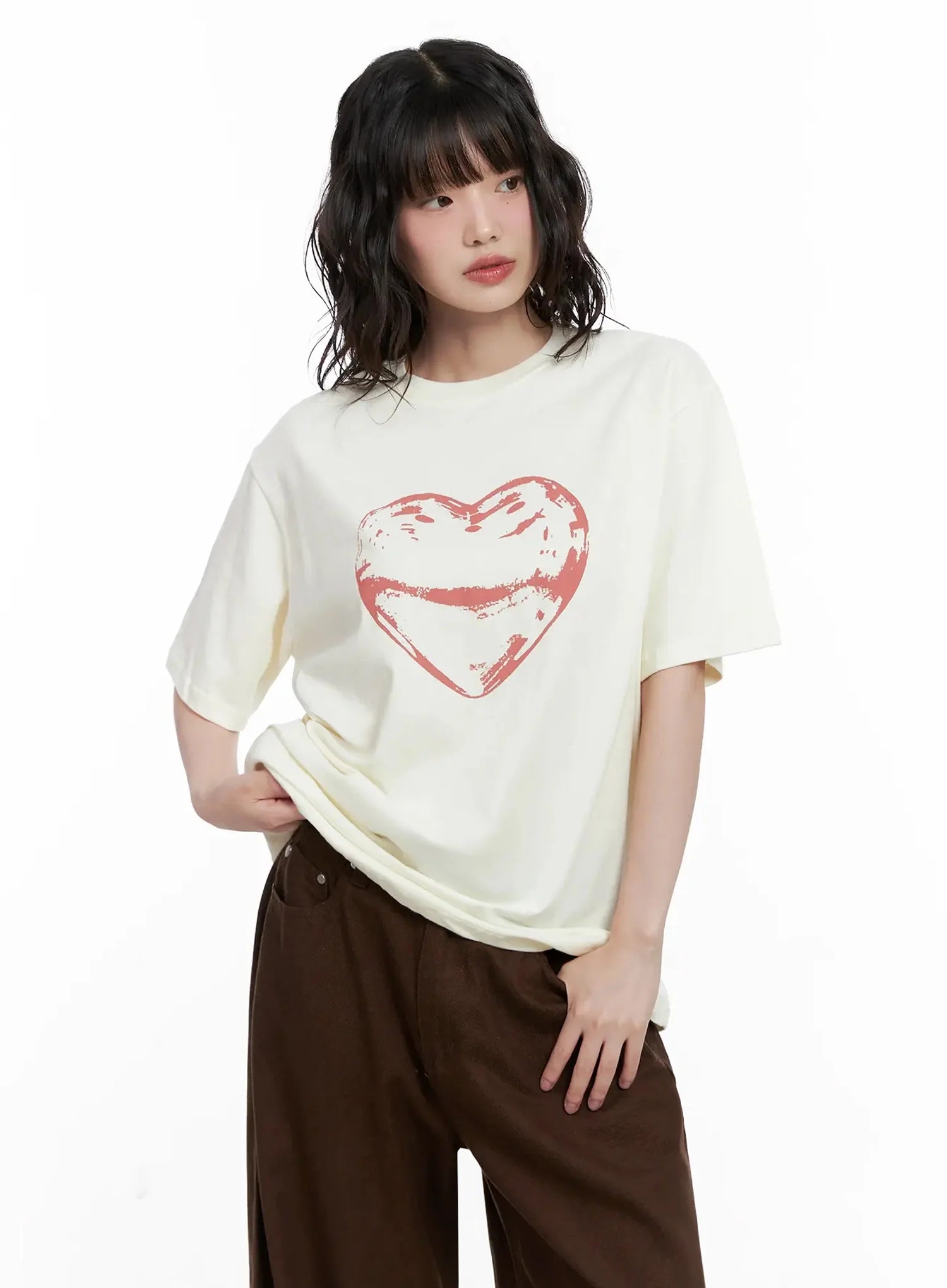 Heart Graphic Tee IL531