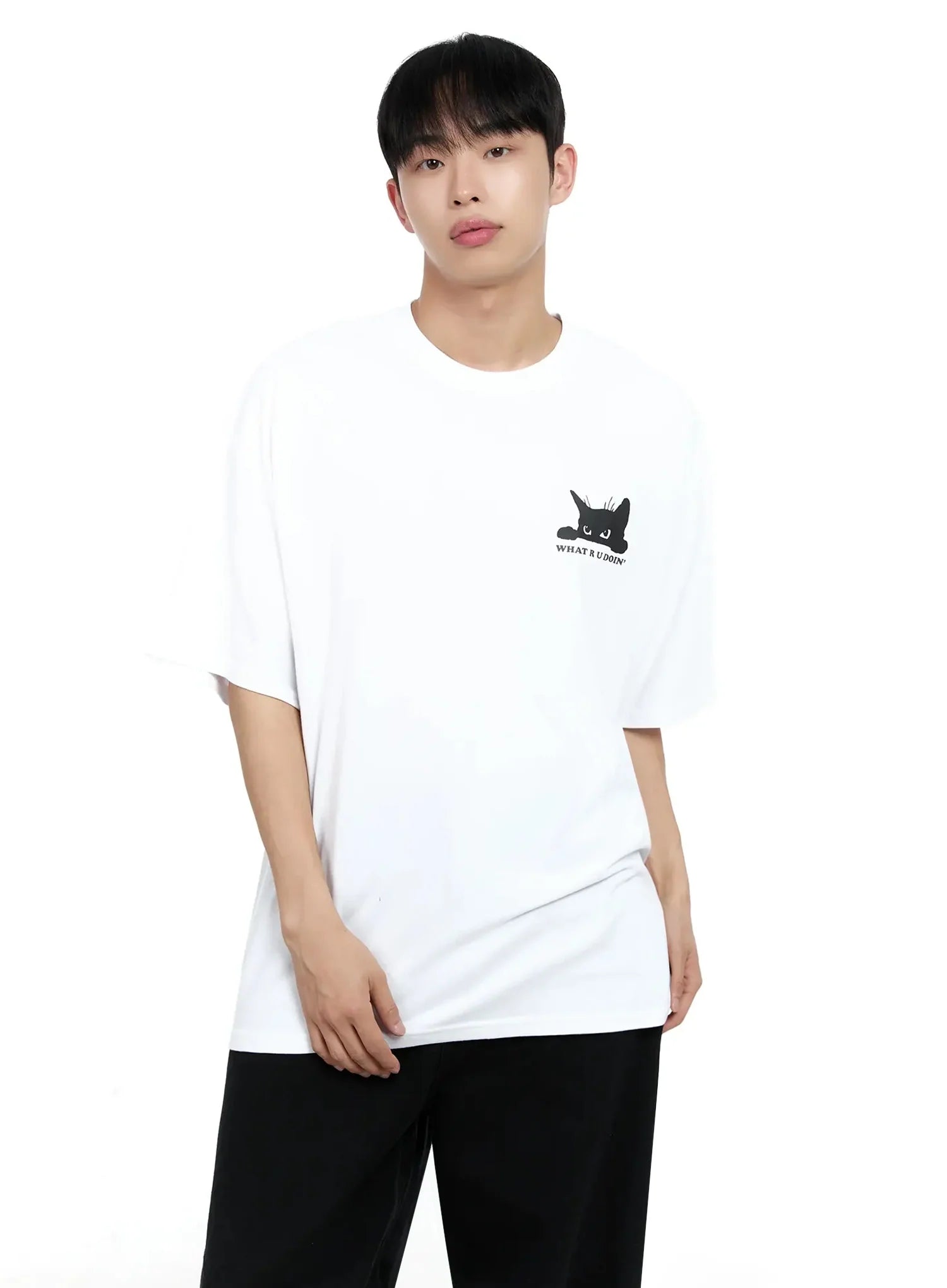 Men's Graphic Oversized T-shirt IG520