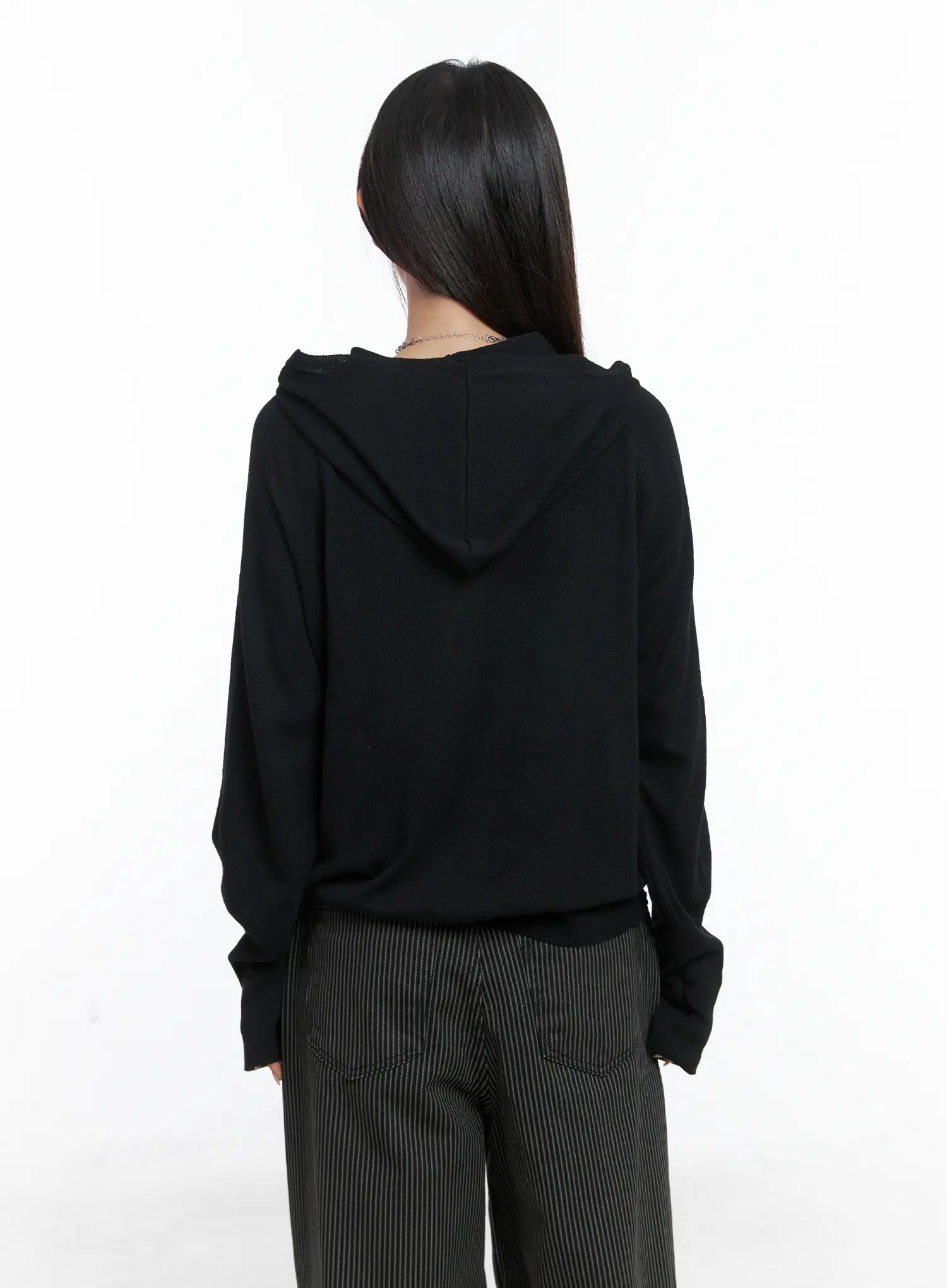 Casual Hooded Knit Cardigan CS503