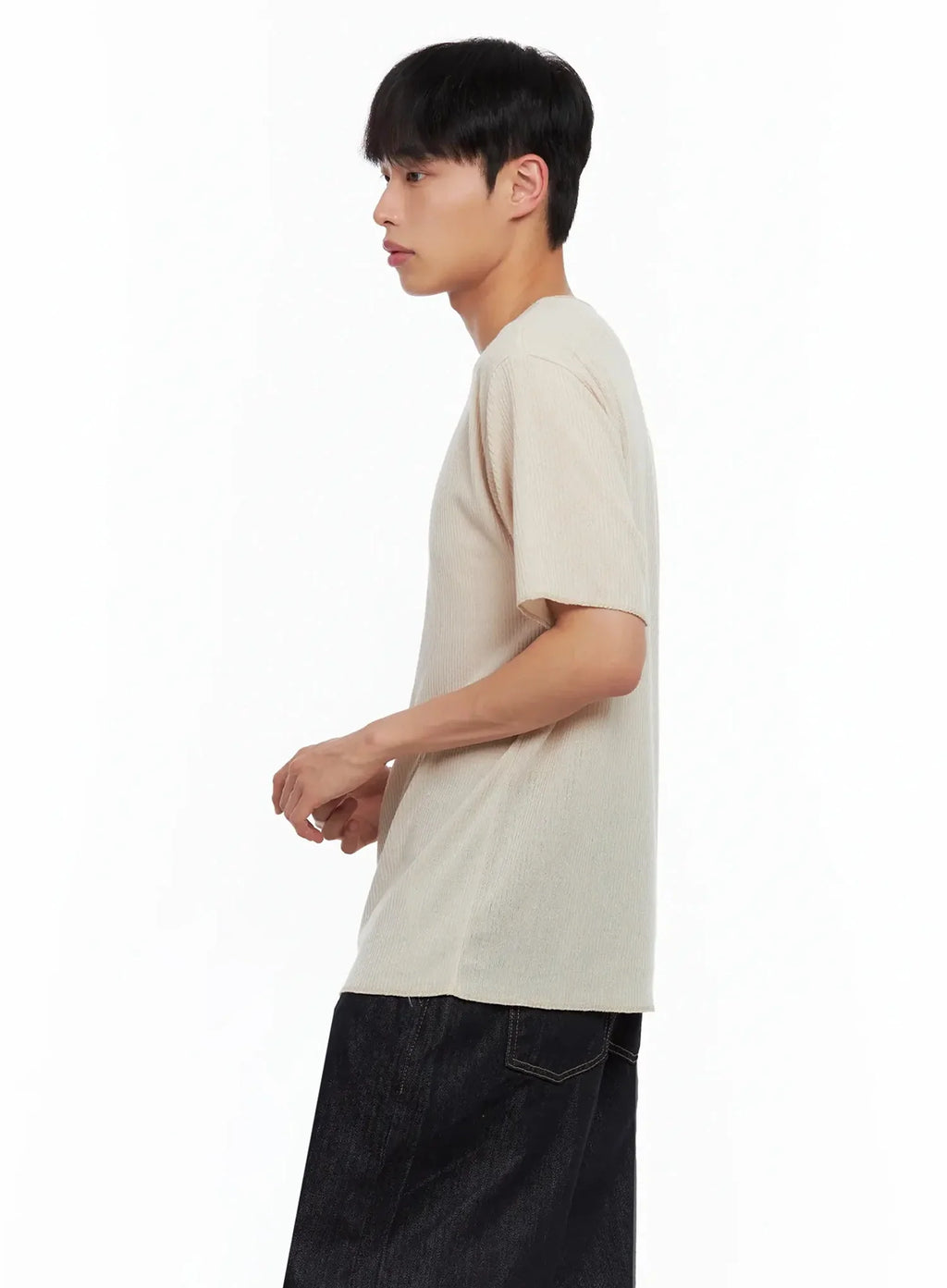 Men's Knit Short-Sleeve Tee IL516