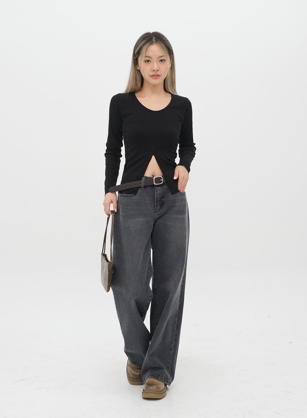 Wide Leg Jeans C2001