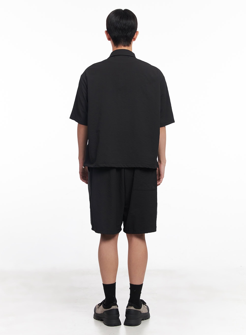 Men's Two-Tone Wide-Leg Shorts IY520