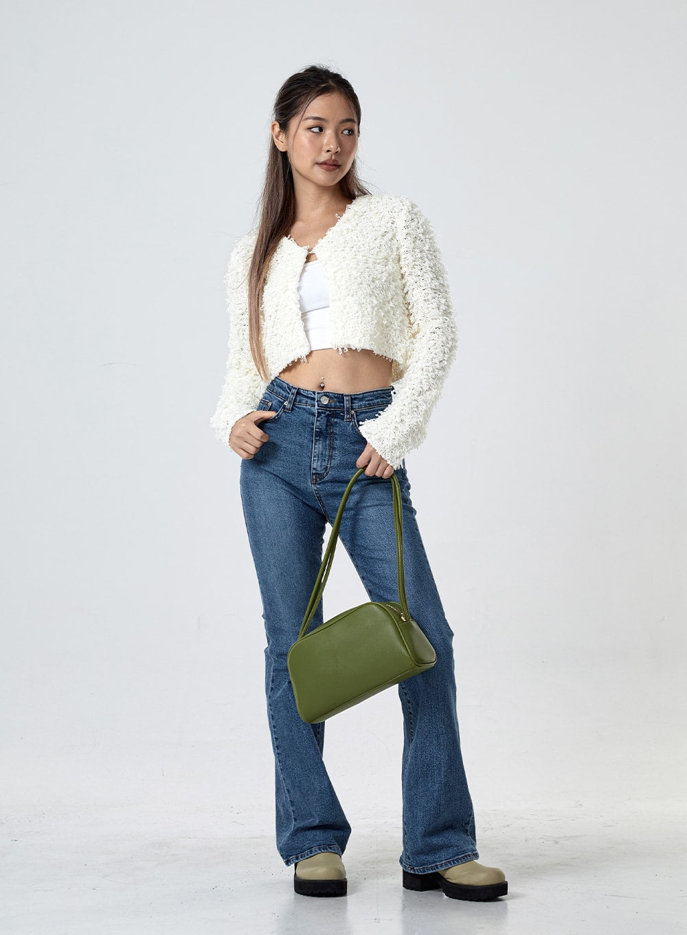 Boot Cut Blue Jeans CG24