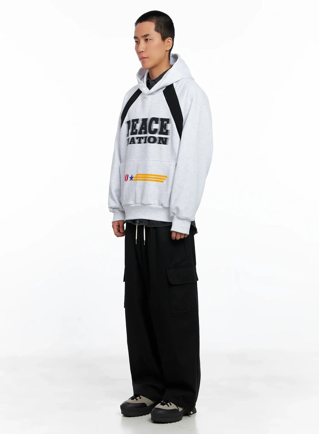 Men's Drawstring Cargo Pants IS510