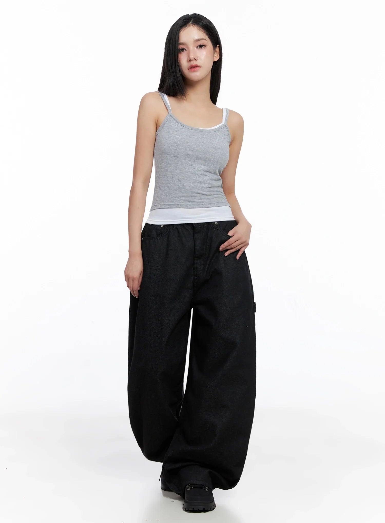 Layered Tank Top IS525