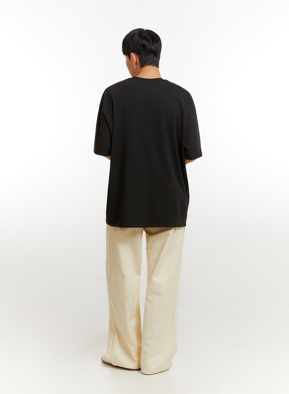 Men's Cotton Wide Fit Pants IU426