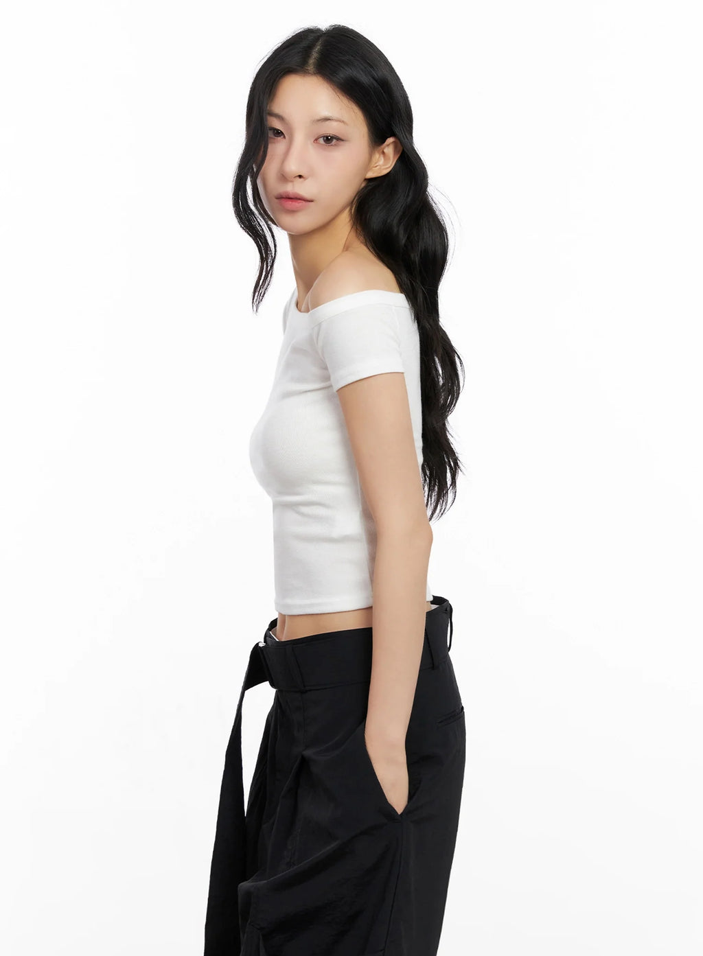 Casual Off-Shoulder Top IG508