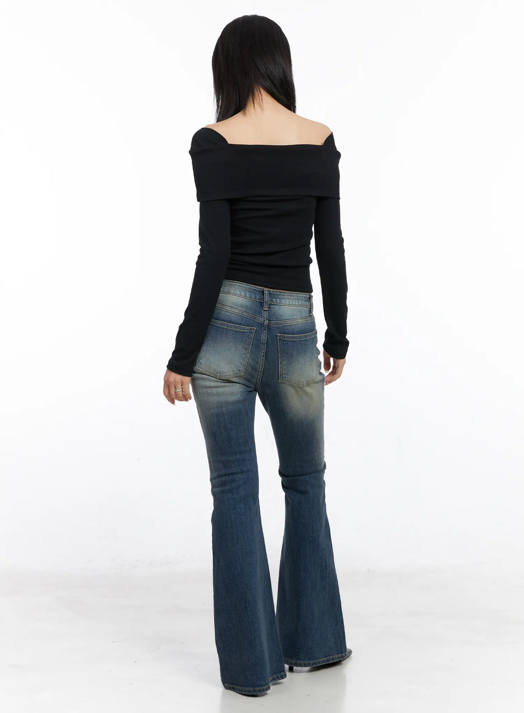 Sylvie Flared Denim Jeans CC1809