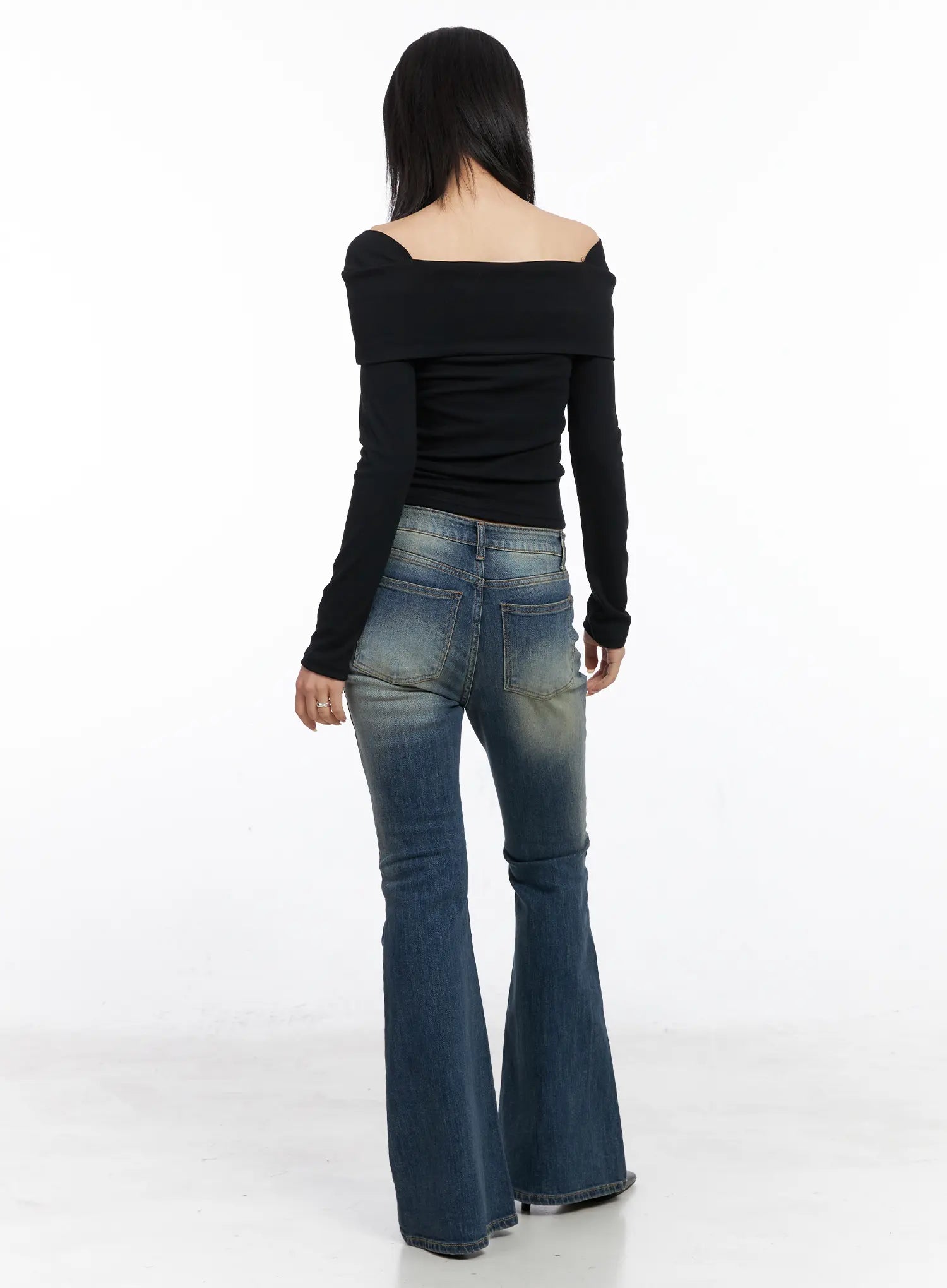 Sylvie Flared Denim Jeans CC1809