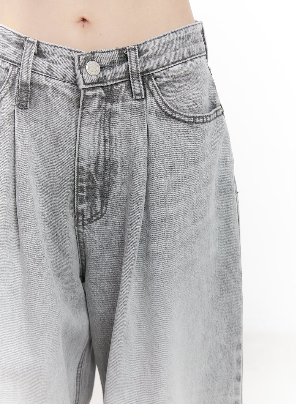 Melisa Washed Wide-Fit Jeans CU506