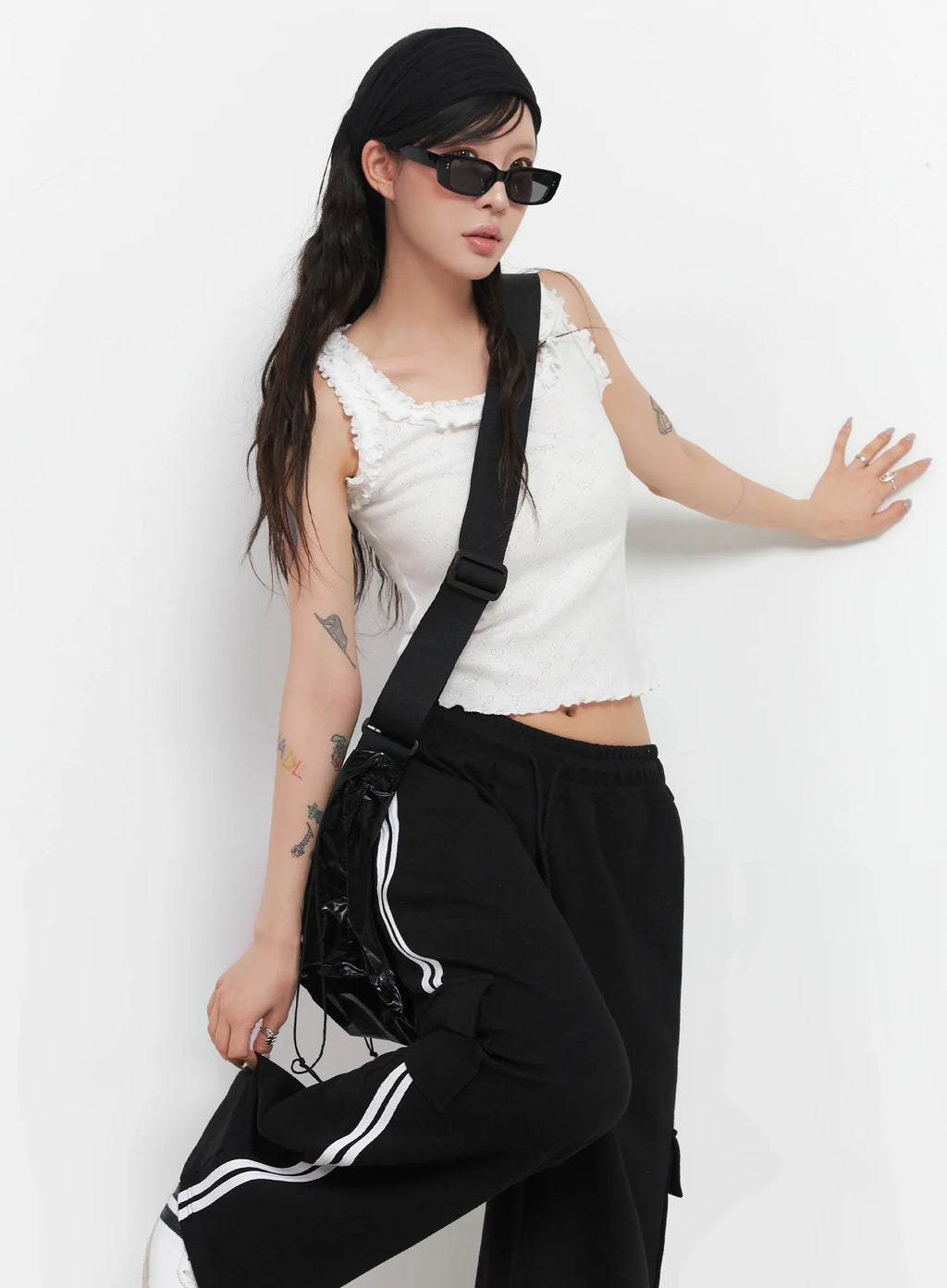 Slouchy Gloss Crossbody Bag IC503