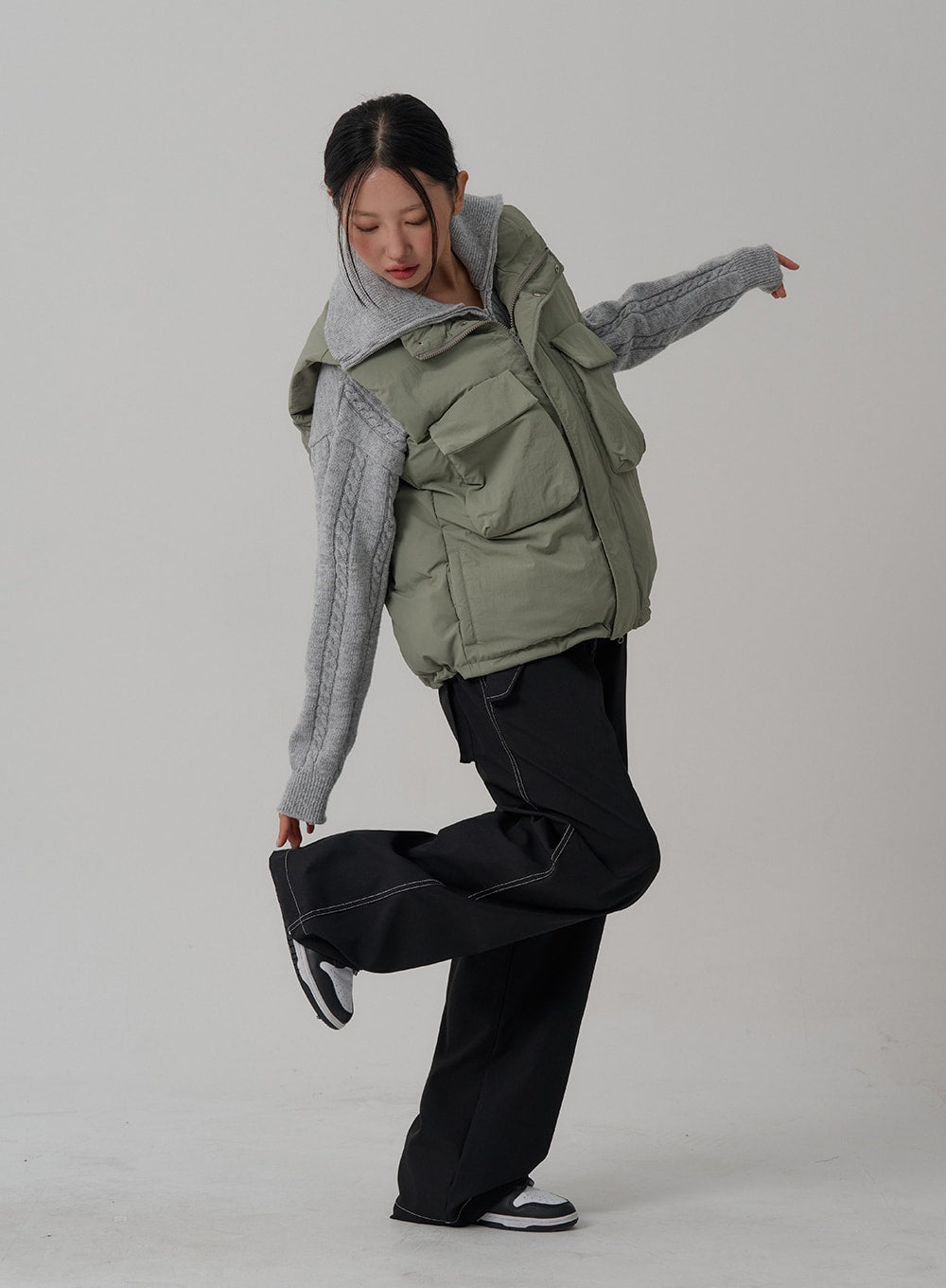 Pocket Puffer Waistcoat Unisex CN01