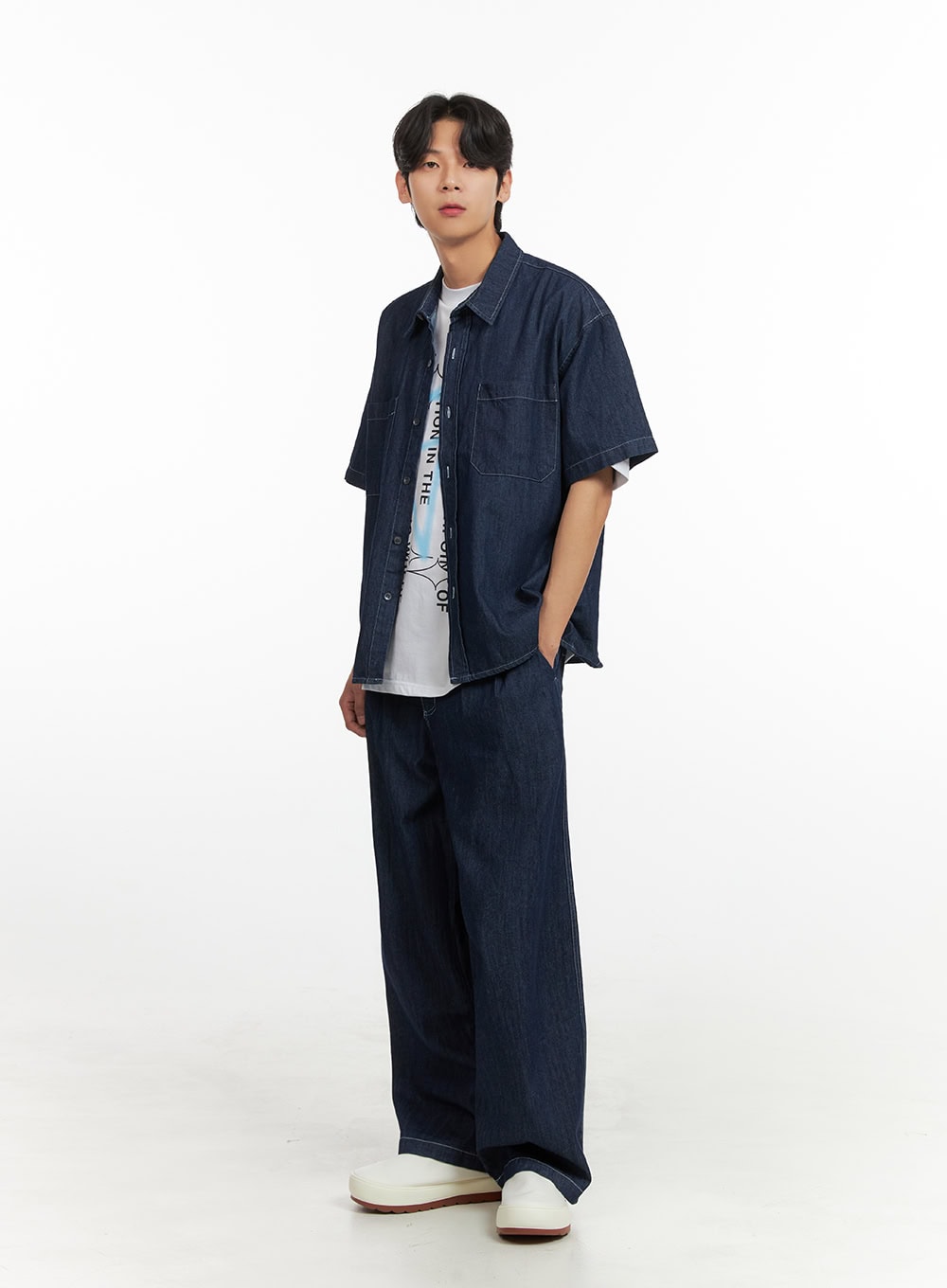 Men's Cotton Comfort Graphic T-Shirt IY431