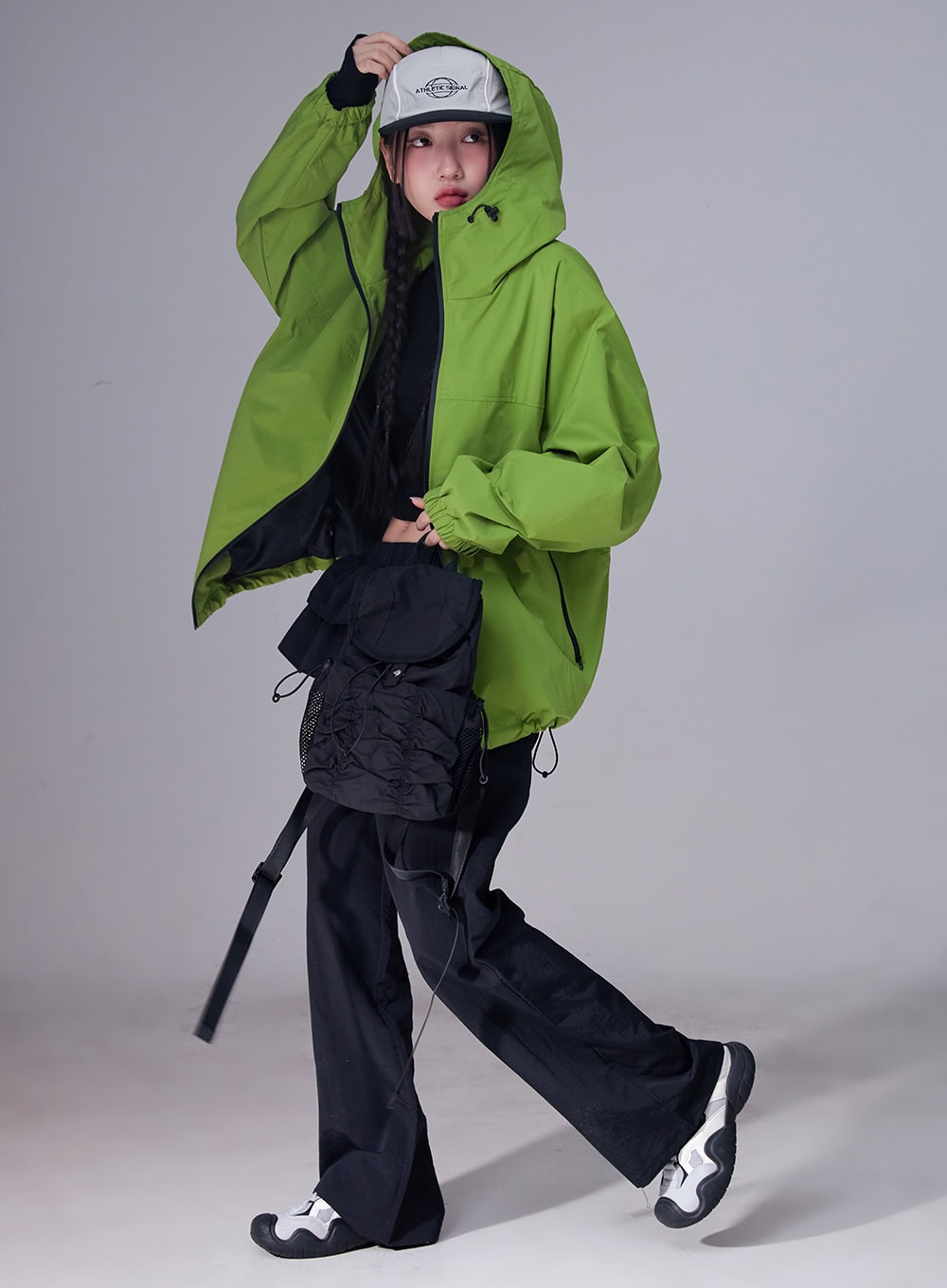 Multi-Stitch Graphic Logo Cap CF524