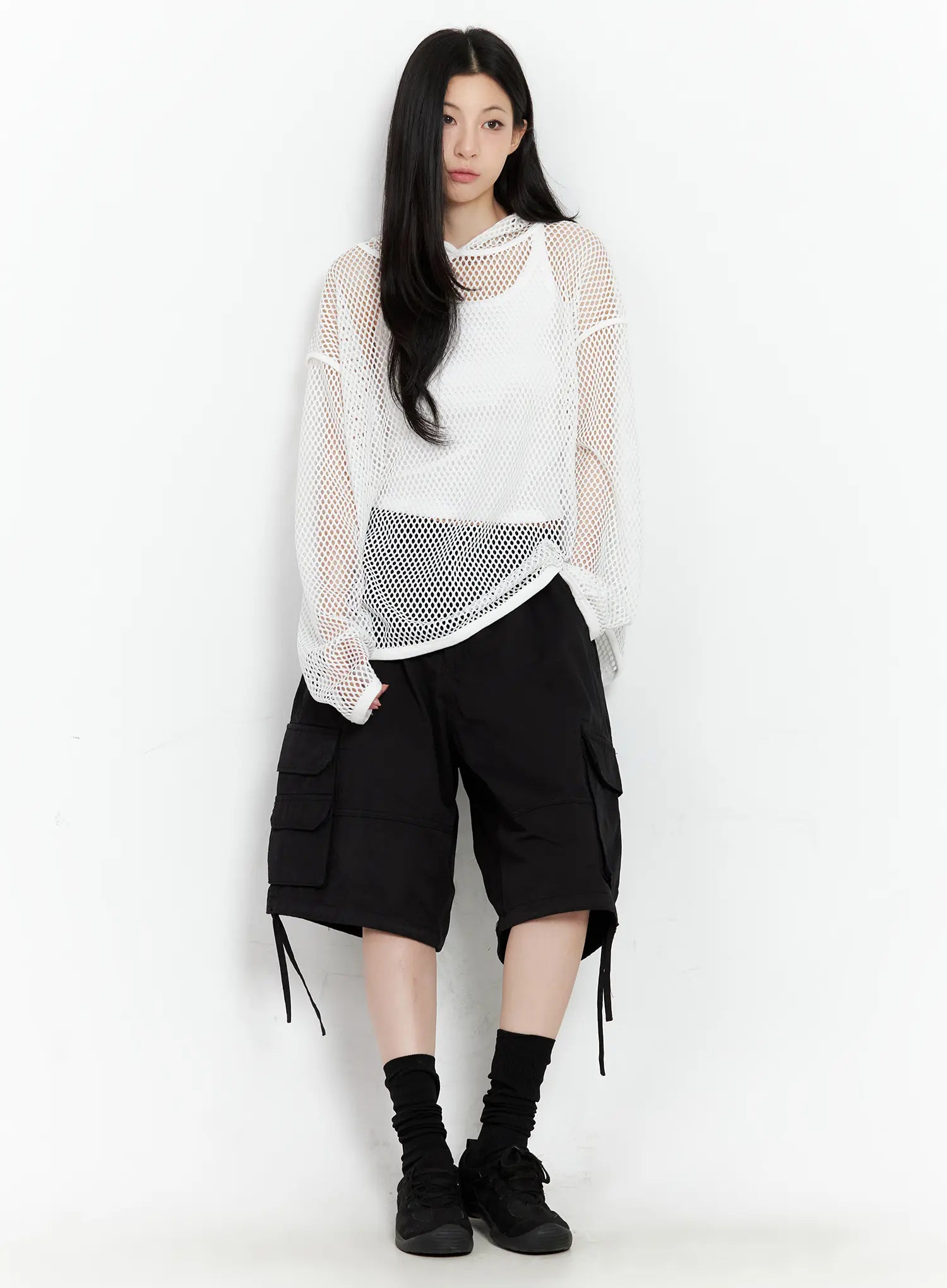 Ghost Utility Cargo Bermuda Pants CU530