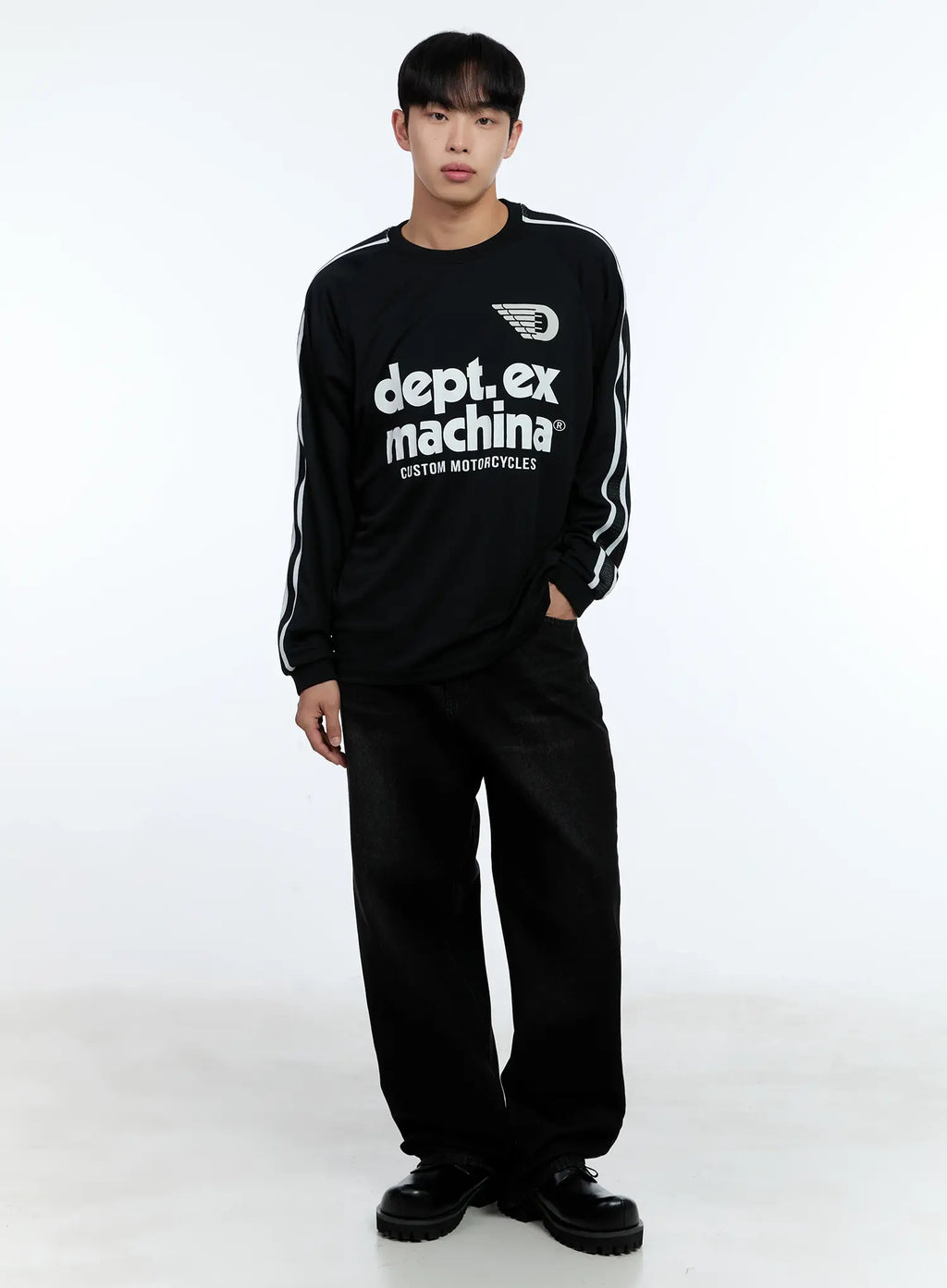 Men's Graphic Long-Sleeve Tee IL515