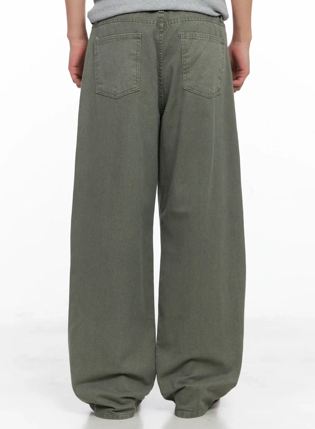 Men's Lost Baggy Jeans IG529 (Dark Green)