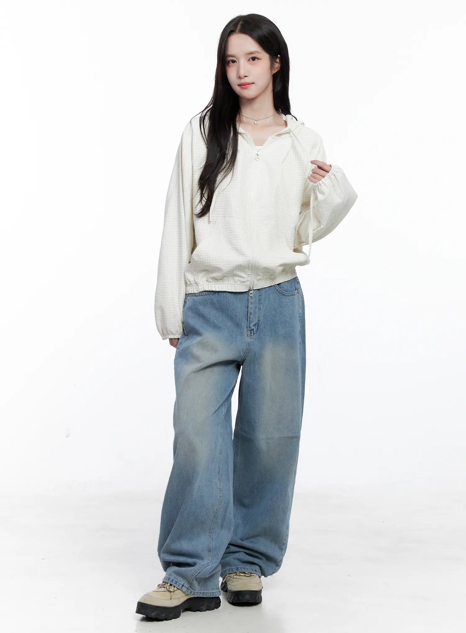 Han Faded Baggy Jeans CS519