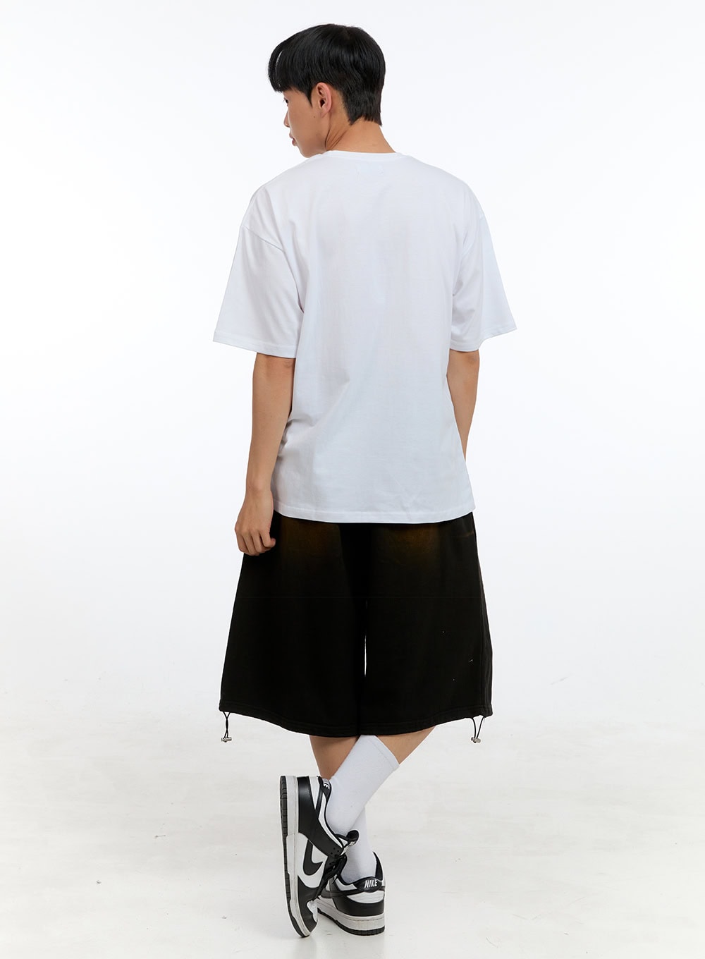 Men's Graphic Round Neck Cotton Tee IG416