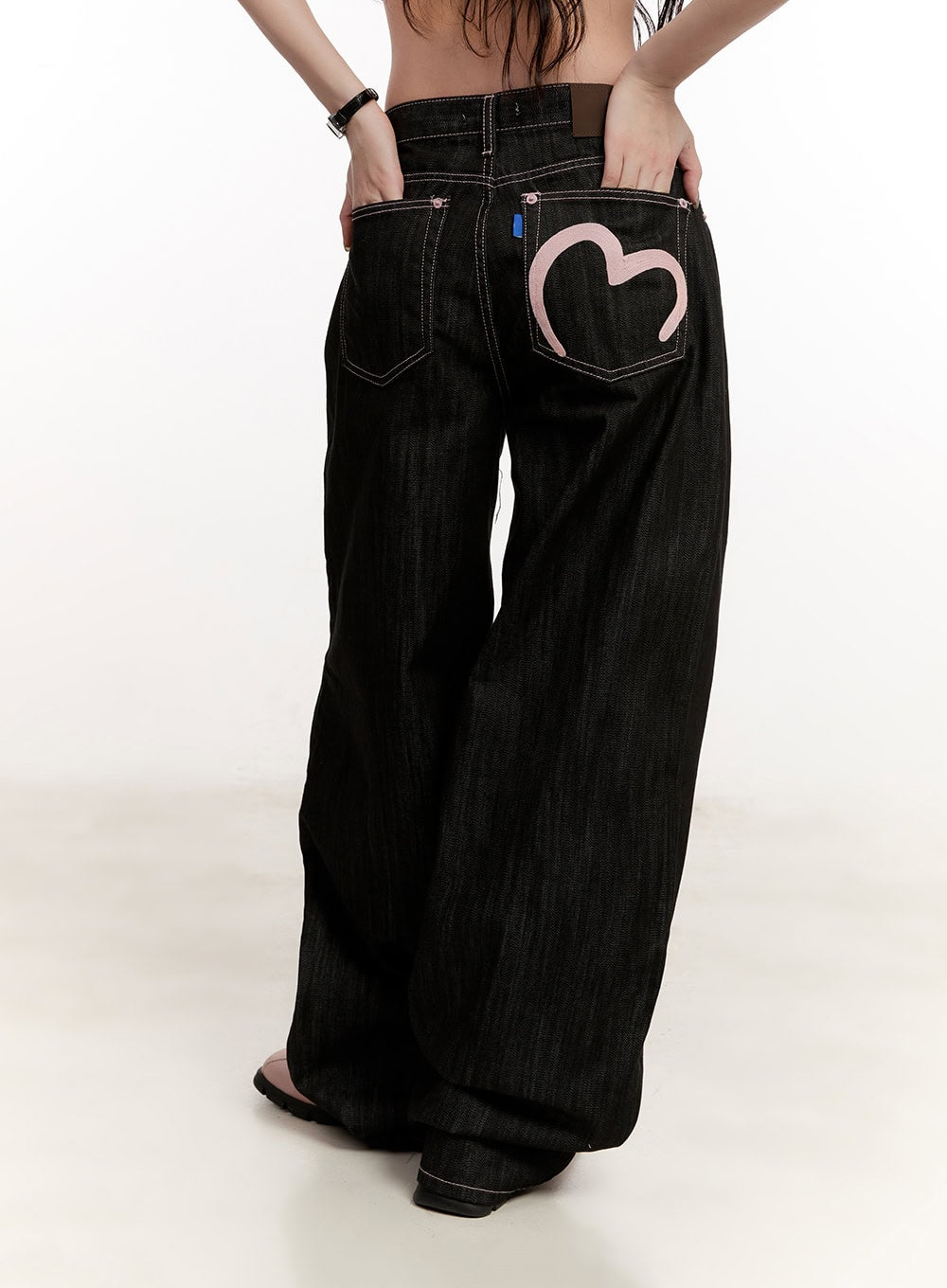 Trinity Stitched Baggy Jeans CM510