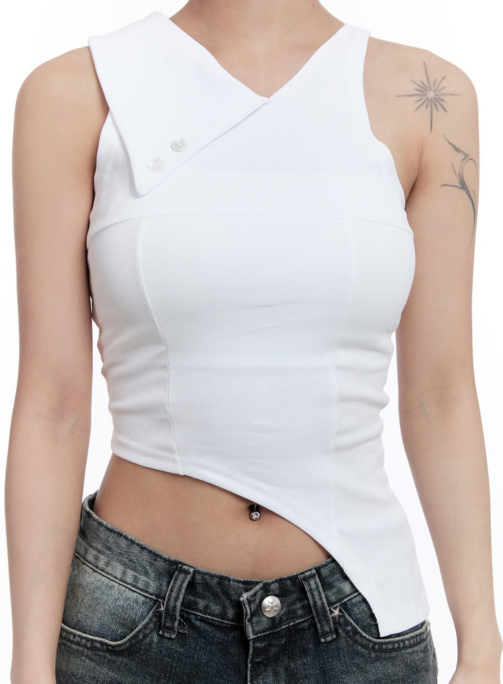 Asymmetric Tank Top CU502