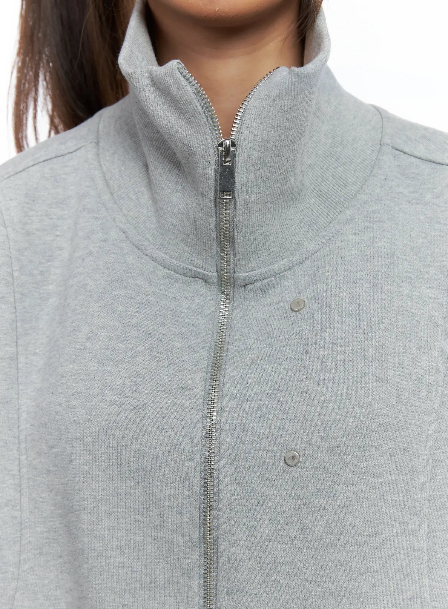 Oversized Double-Zip-Up Jacket CS505