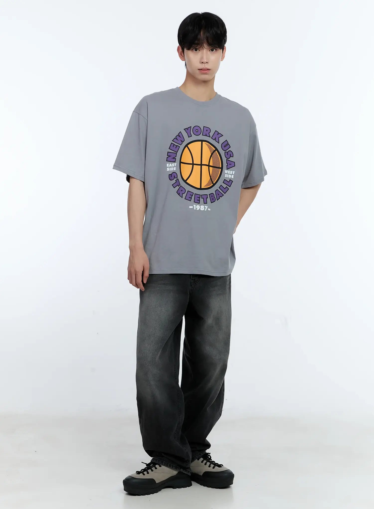 Men's Basketball Graphic T-Shirt IL529