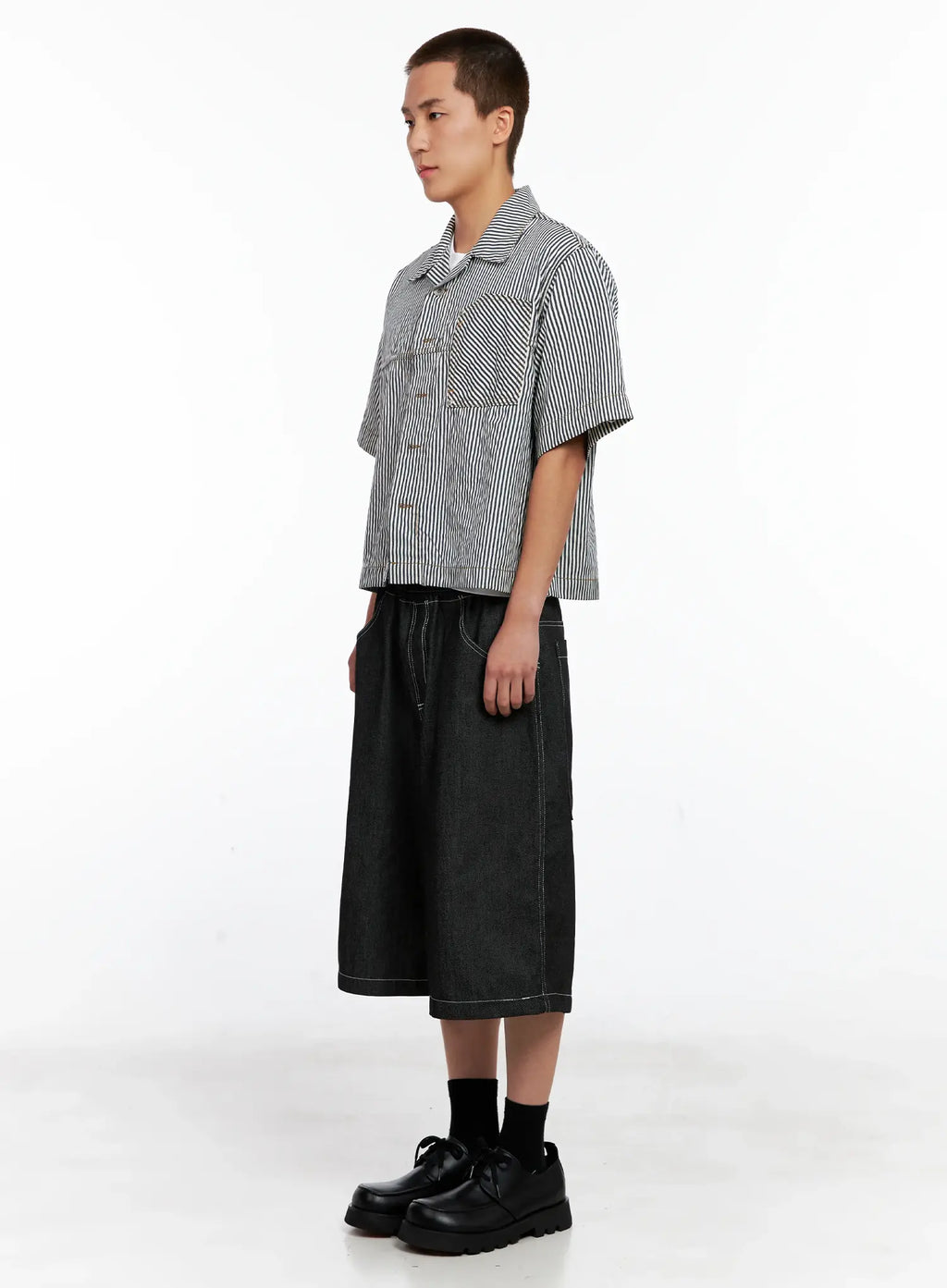 Men's Star Patch Jorts IG508