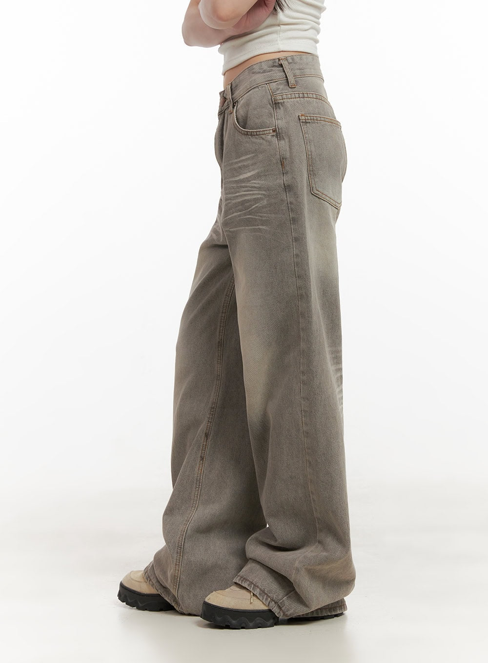 Hollie Vintage Wide-Leg Jeans CD426