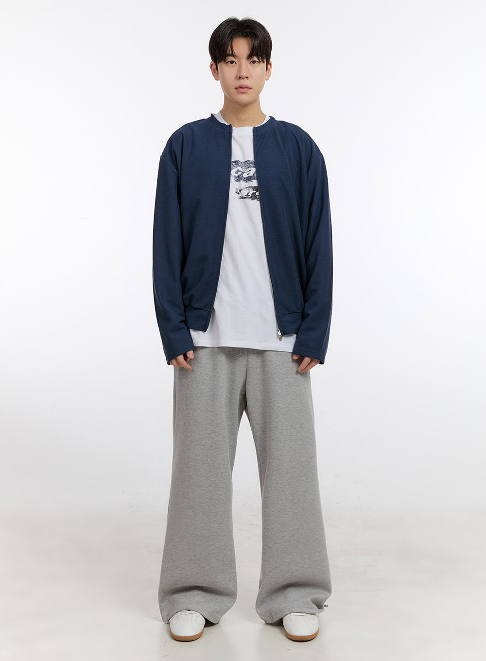 Men's Essential Wide-Leg Sweatpants IM525