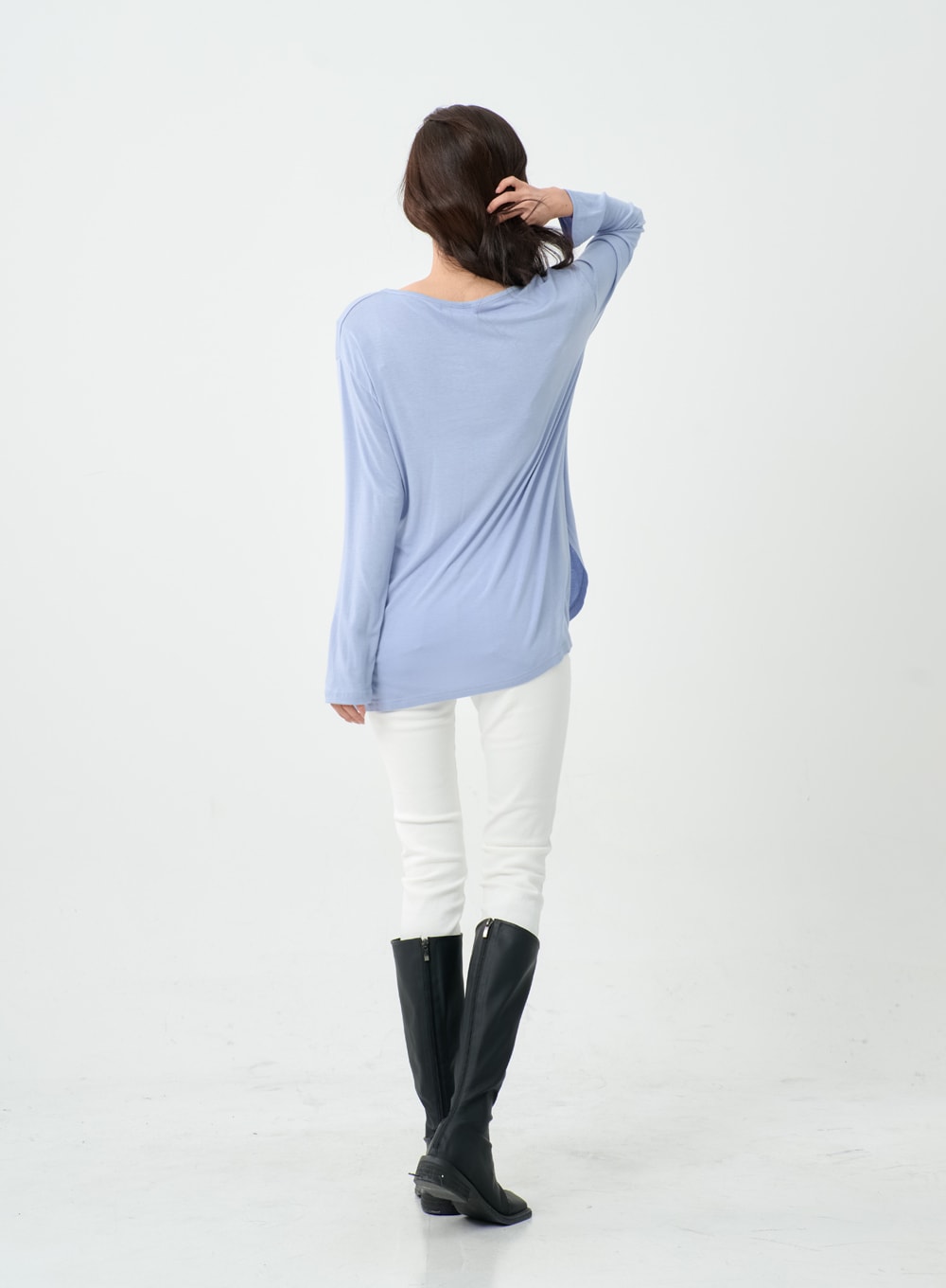 V-Neck Long T-Shirt IO14