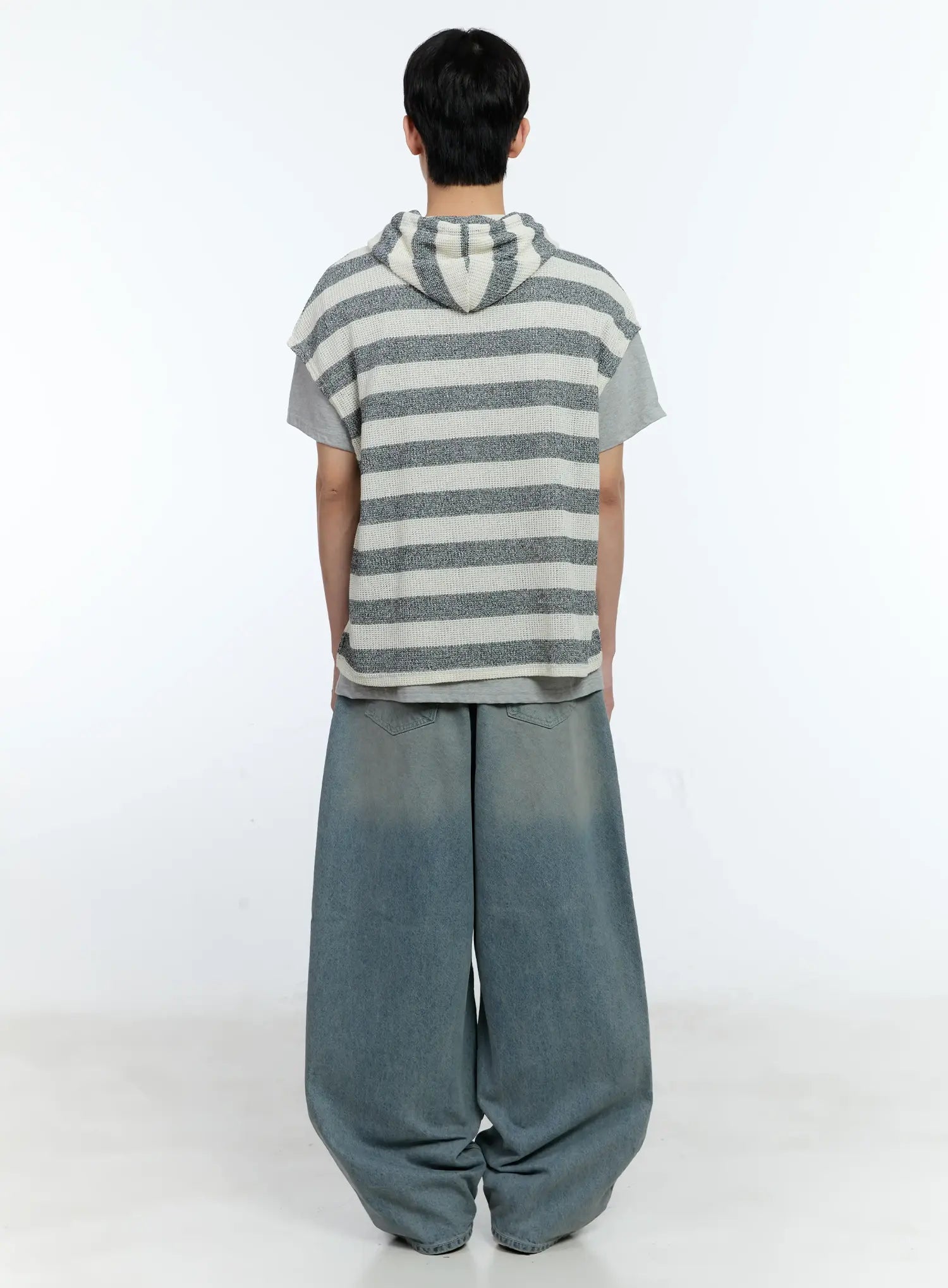 Men's Vintage Wide-Leg Jeans IG501