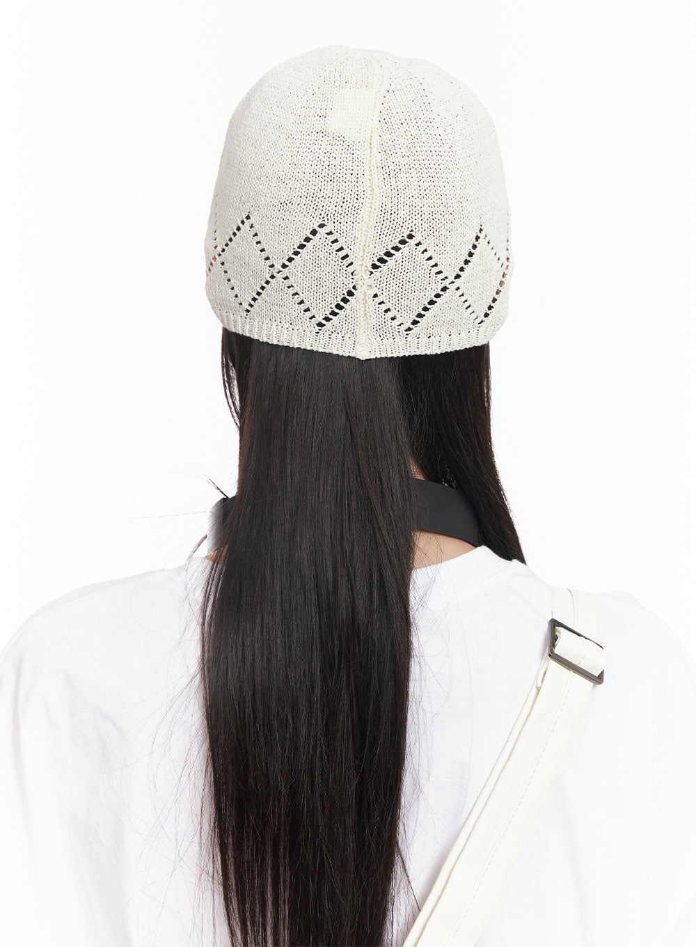 Geo Print Linen Beanie CY520