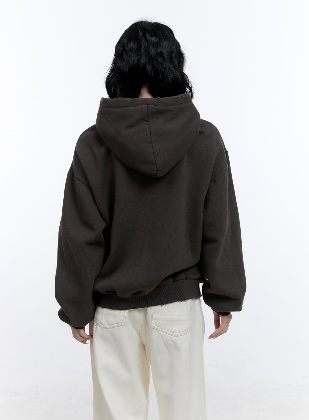 Graphic Oversized Hooded Sweatshirt CD419