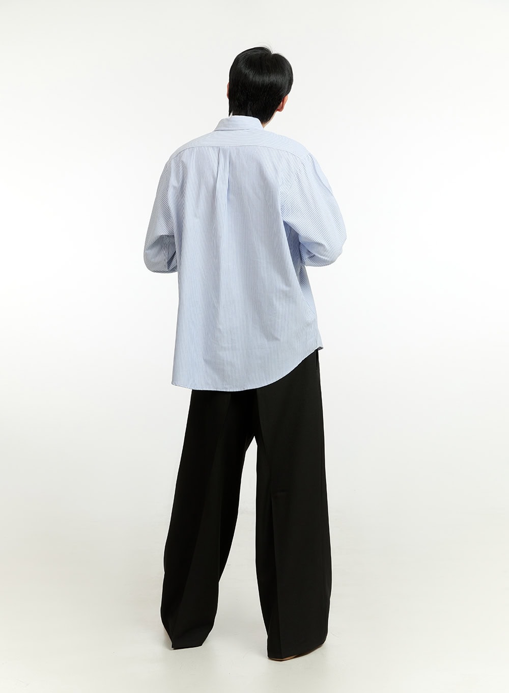 Men's Stripe Buttoned Shirt IL412