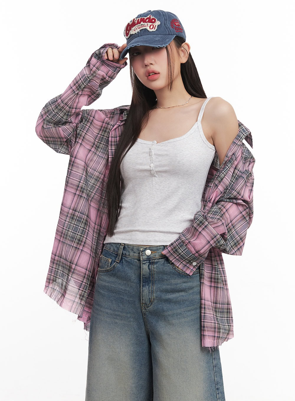 Buttoned Cami Top CM528