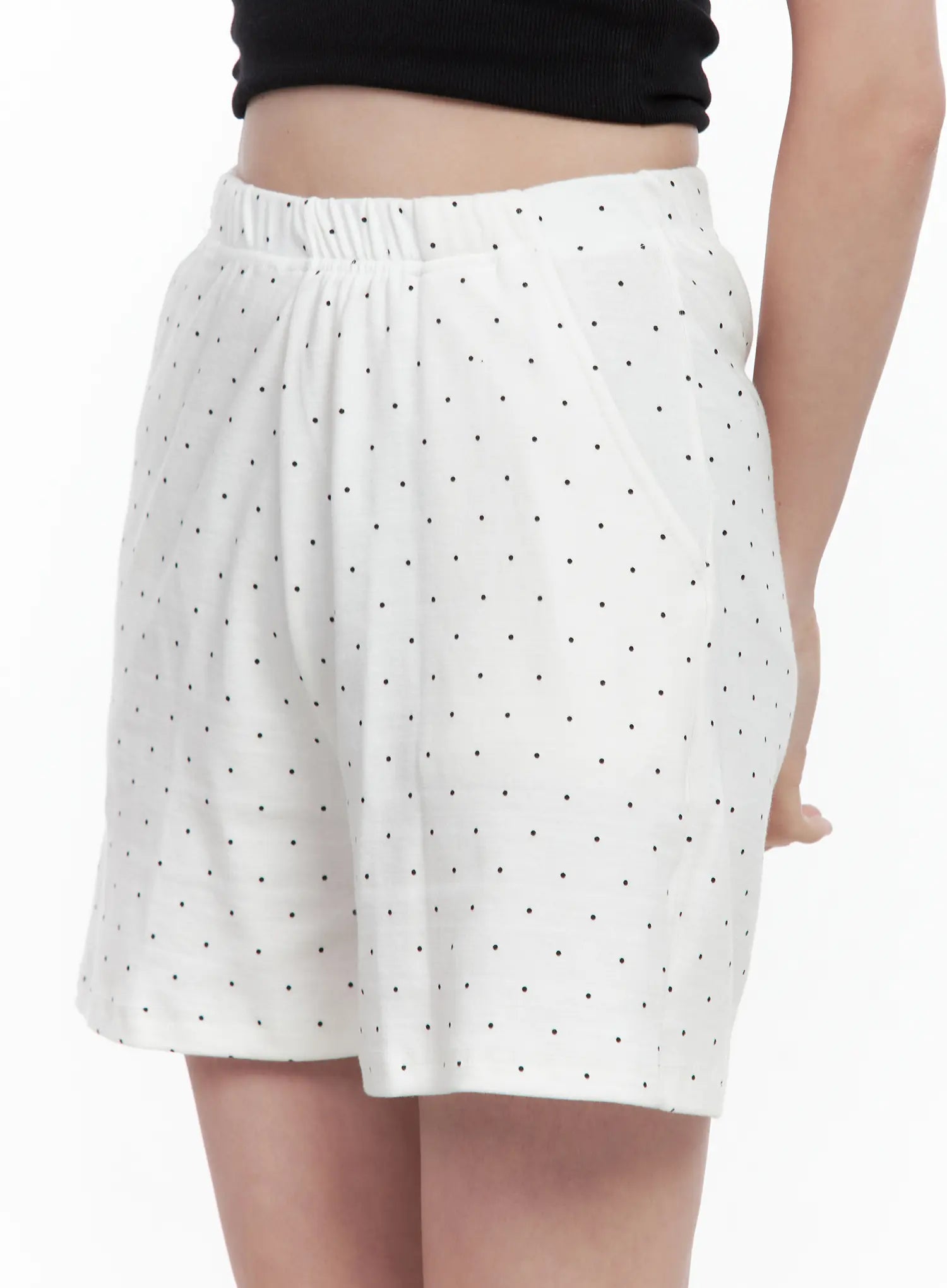 Comfy Polka Dot Sweatshorts CL502