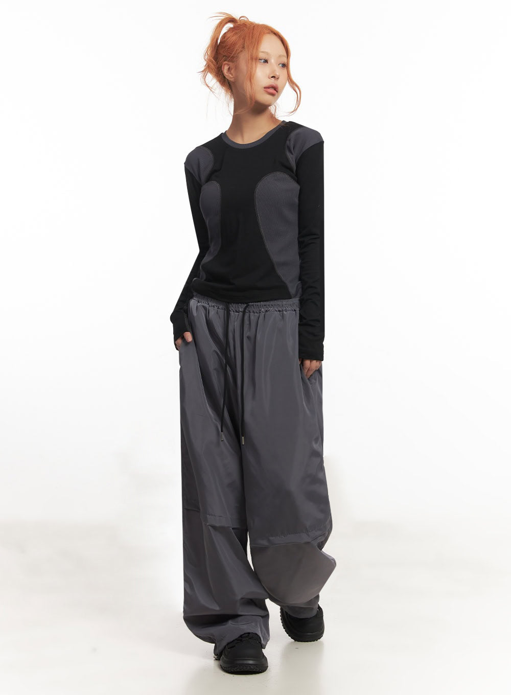 Urban Stitch Long-Sleeve Top IA517