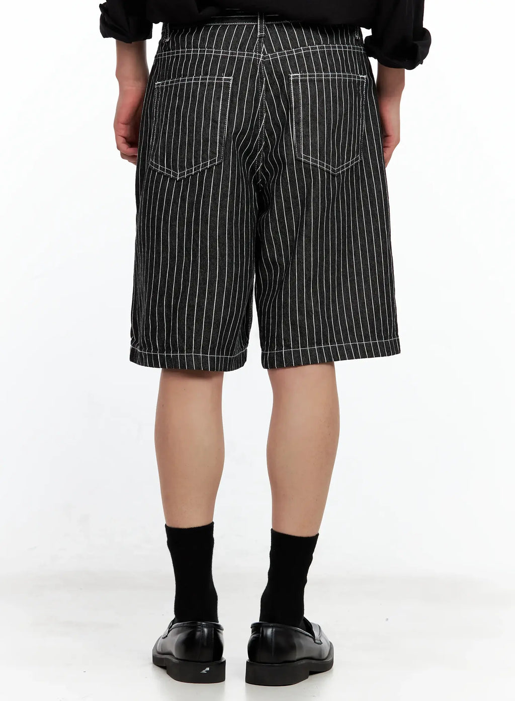 Men's Pinstripe Shorts IL514