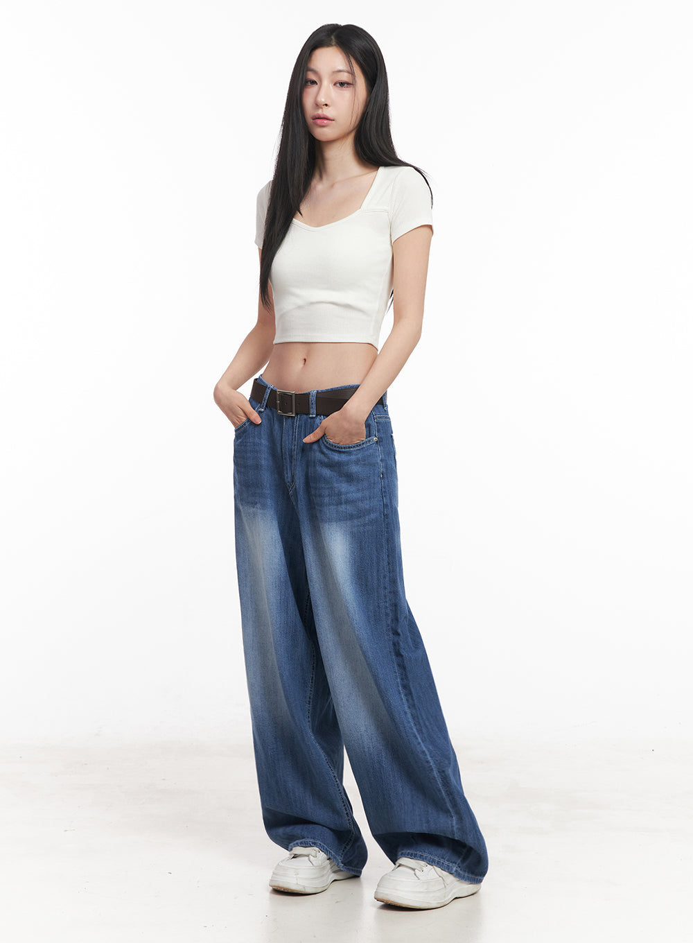 Bibi Wide-Leg Jeans IY516