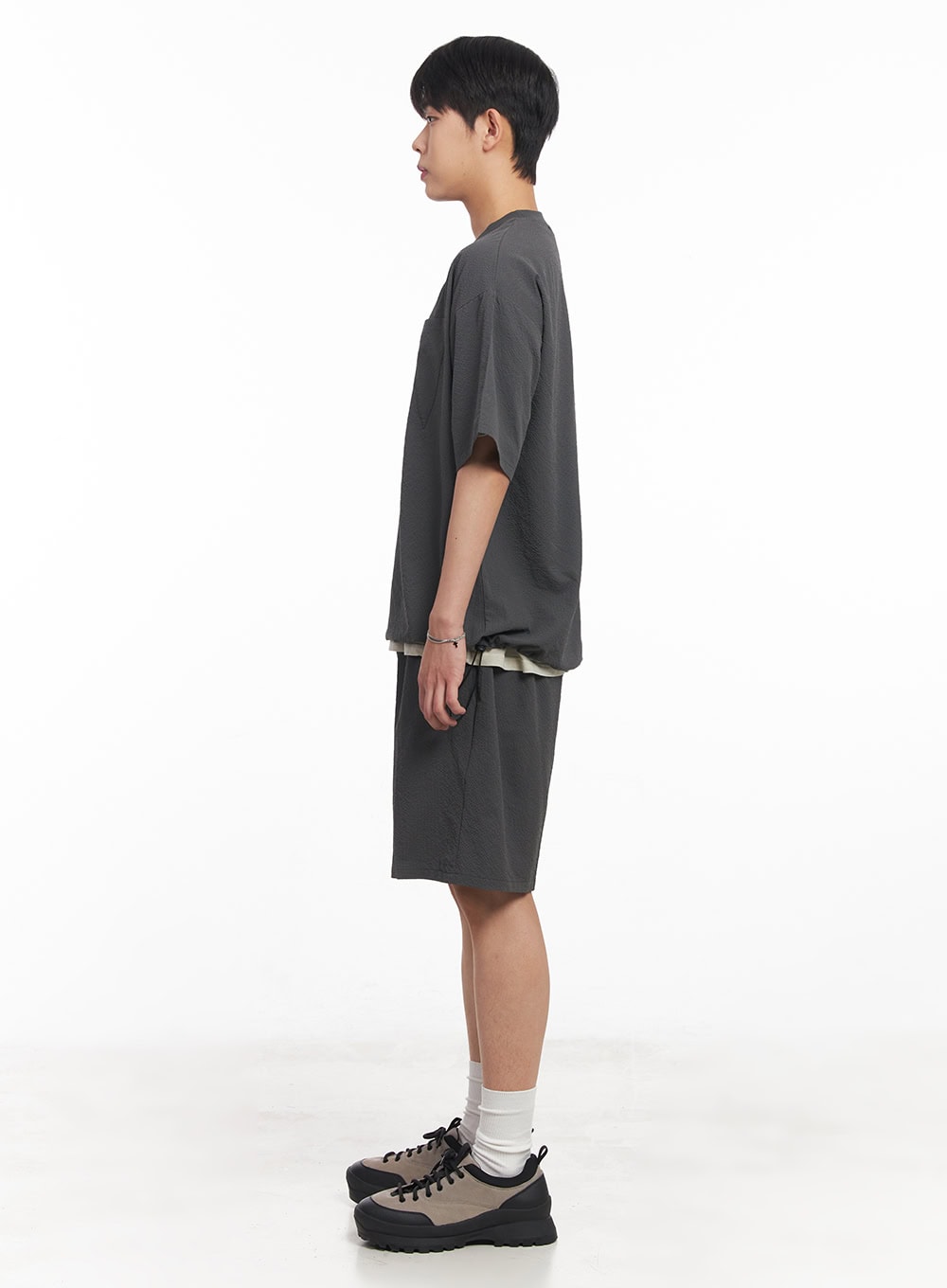 Men's Chic Wide-Fit Sweatshorts IA525