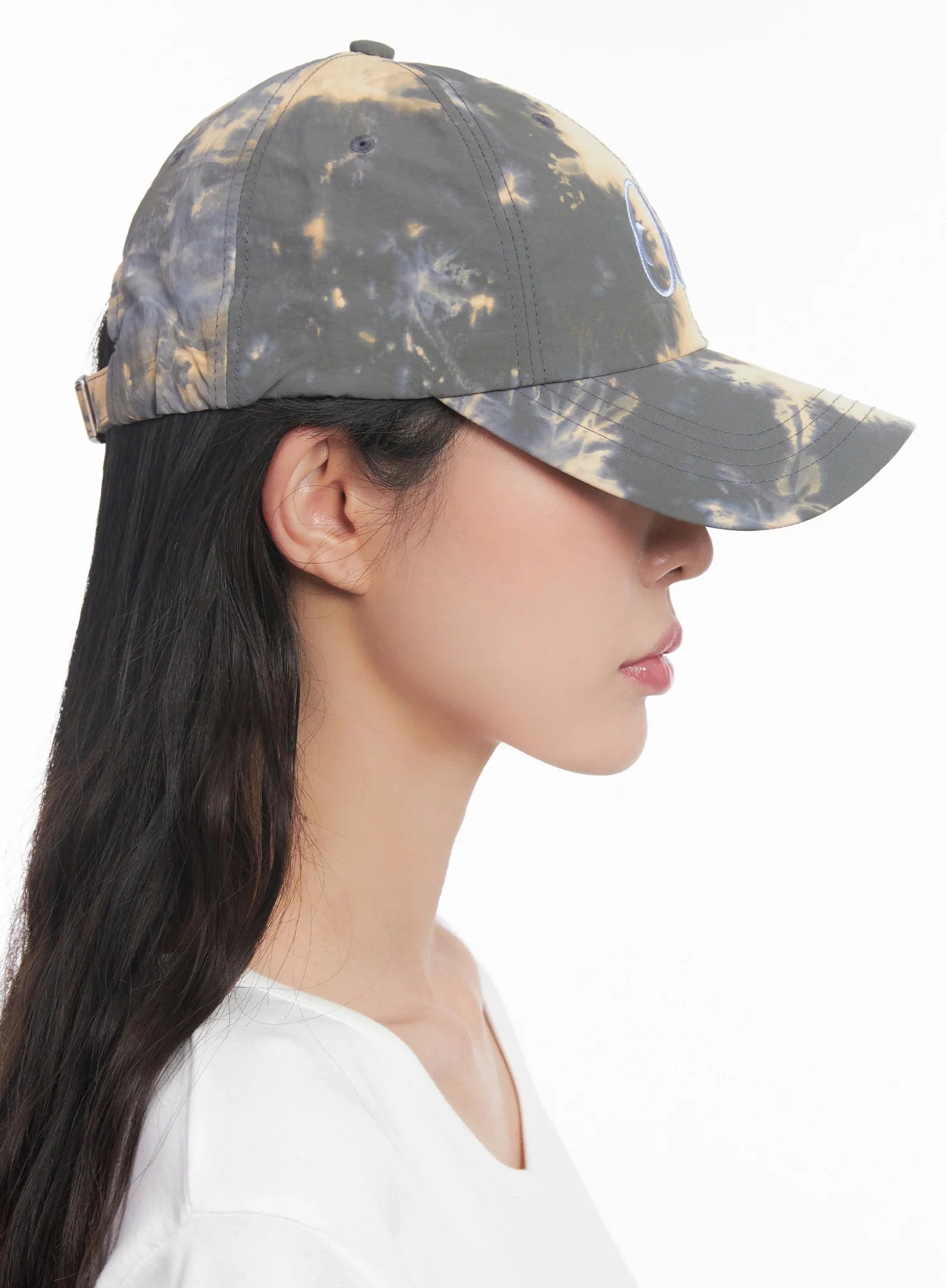 Tie-Dye Embroidered Baseball Cap IC503