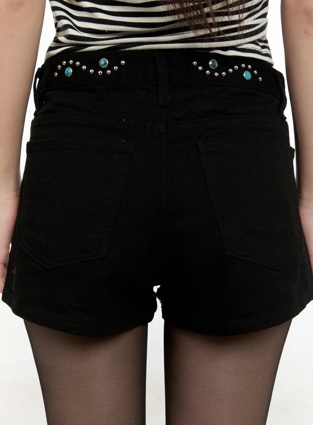 Studded Casual Shorts CG501