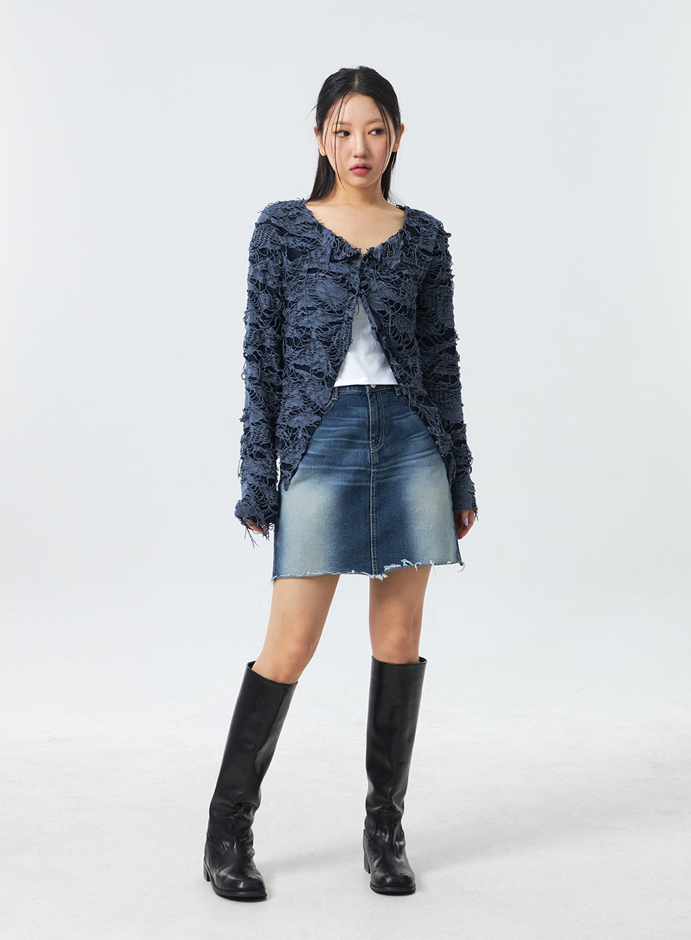 Mini Denim Skirt CM329