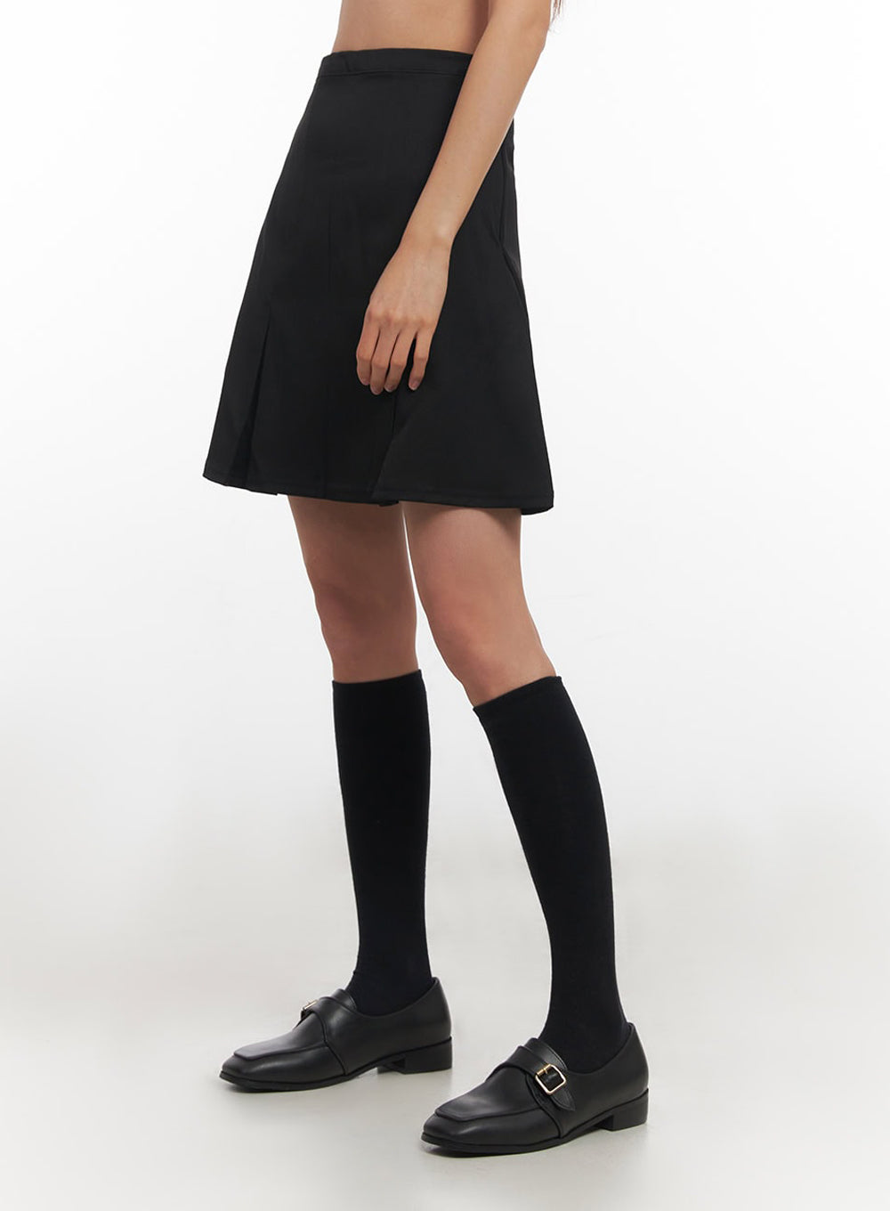 Pleated Midi Skirt IM514