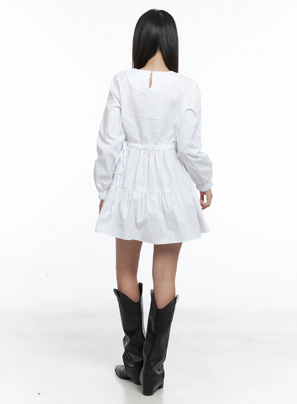 Romantic Ruffled Mini Dress CS503