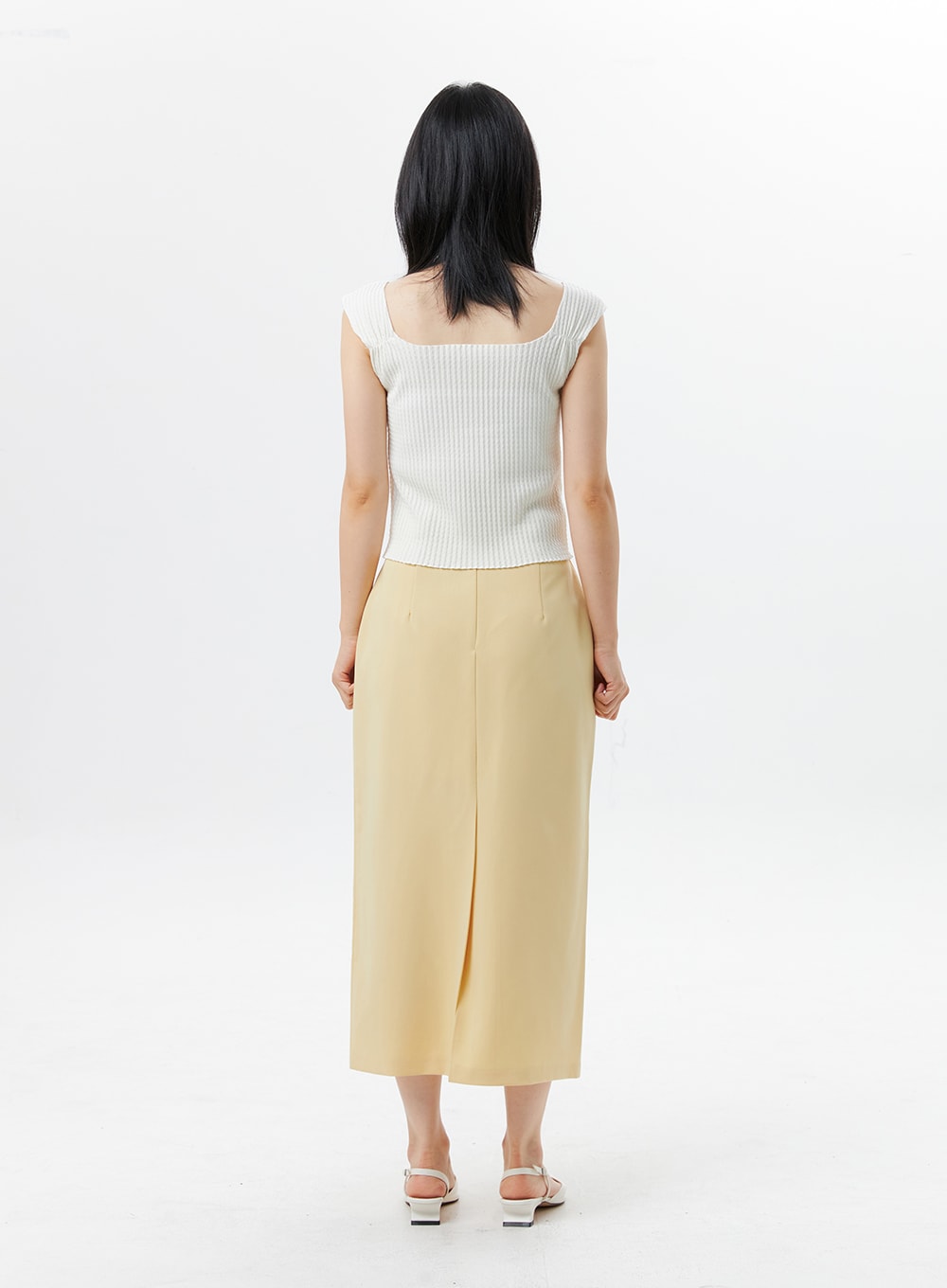 Ribbon Sleeveless Top OL325