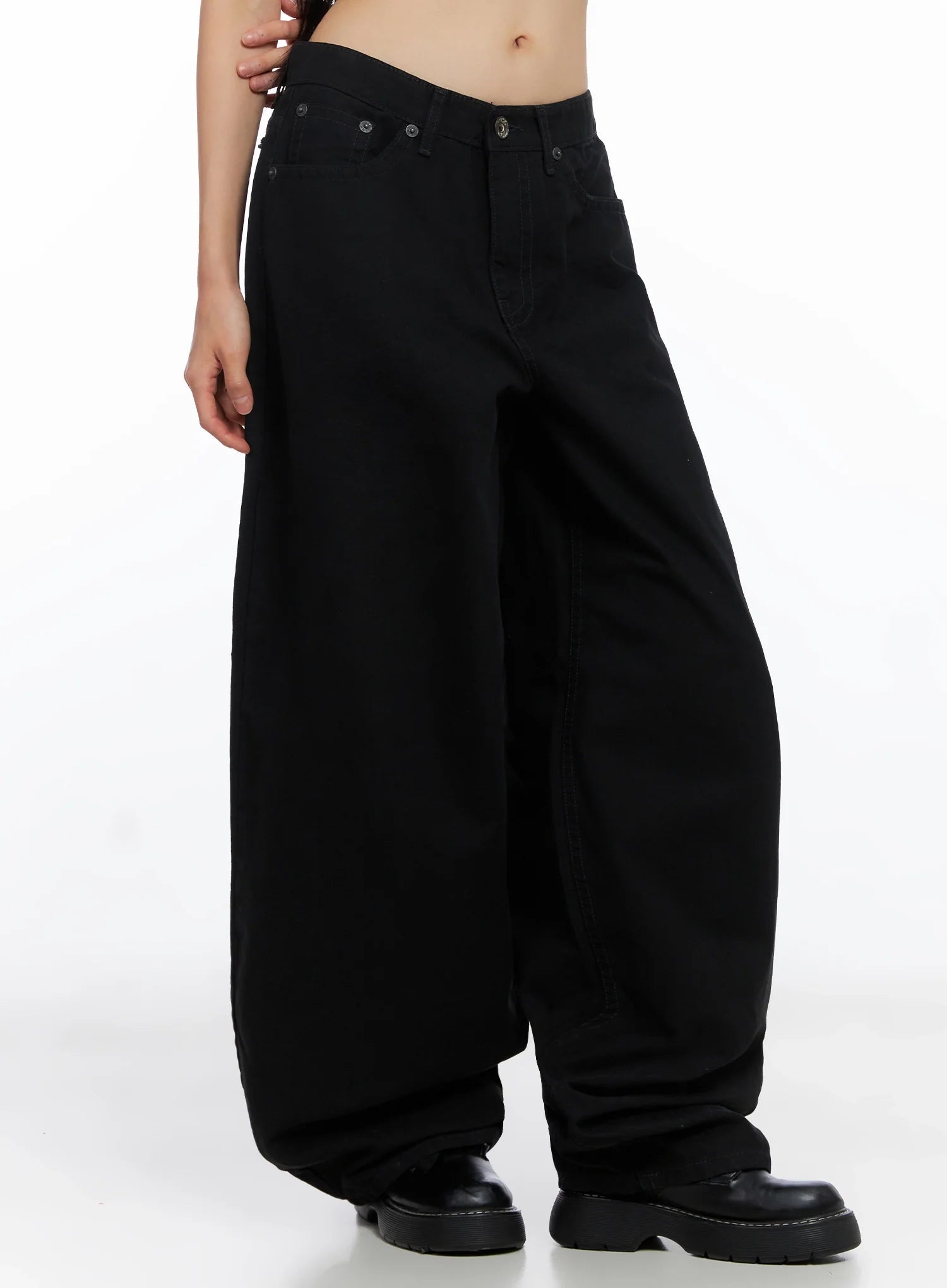 Oversized Cotton Pants CO516