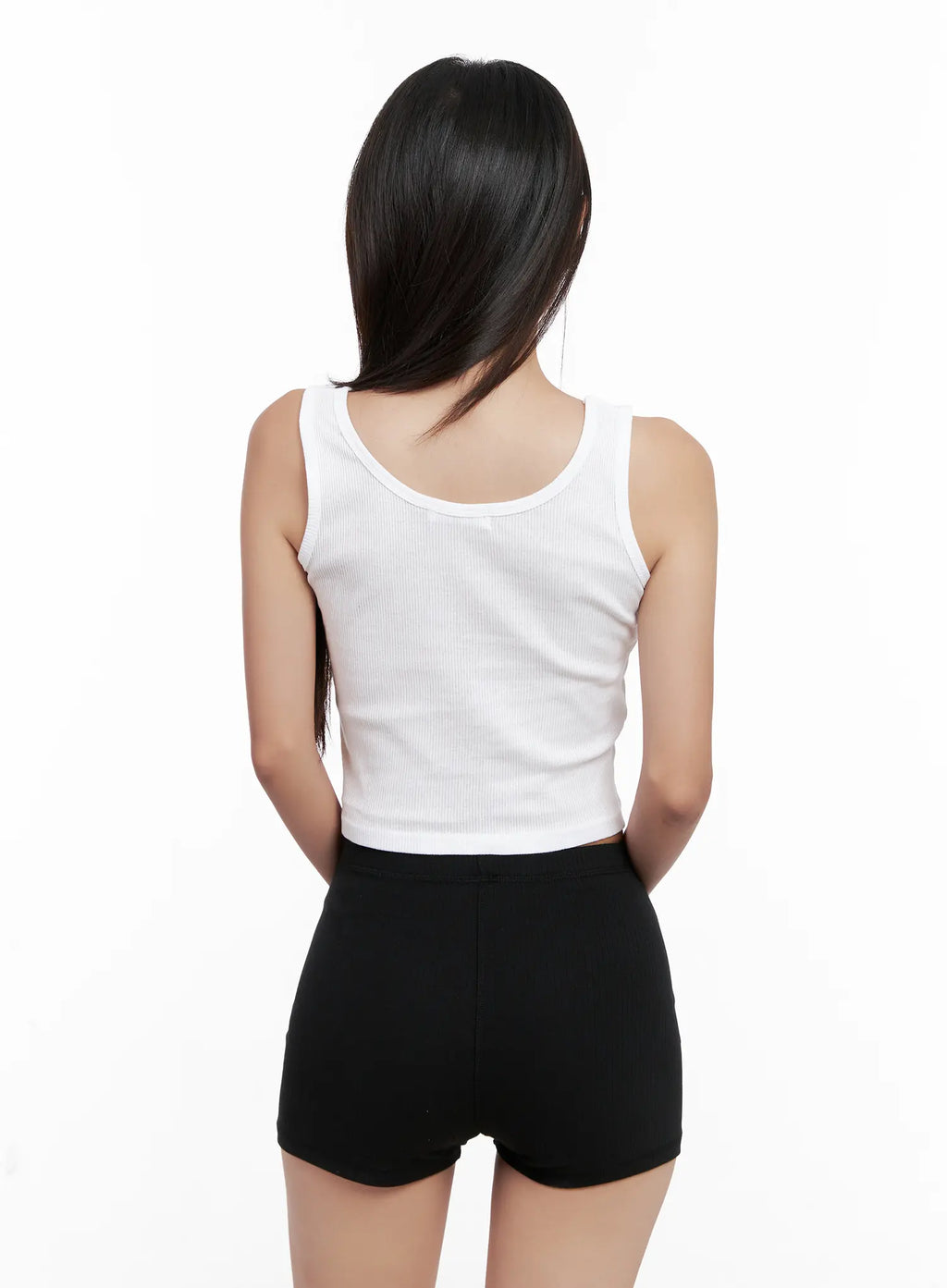 Essential Ribbed Crop Tank CL521