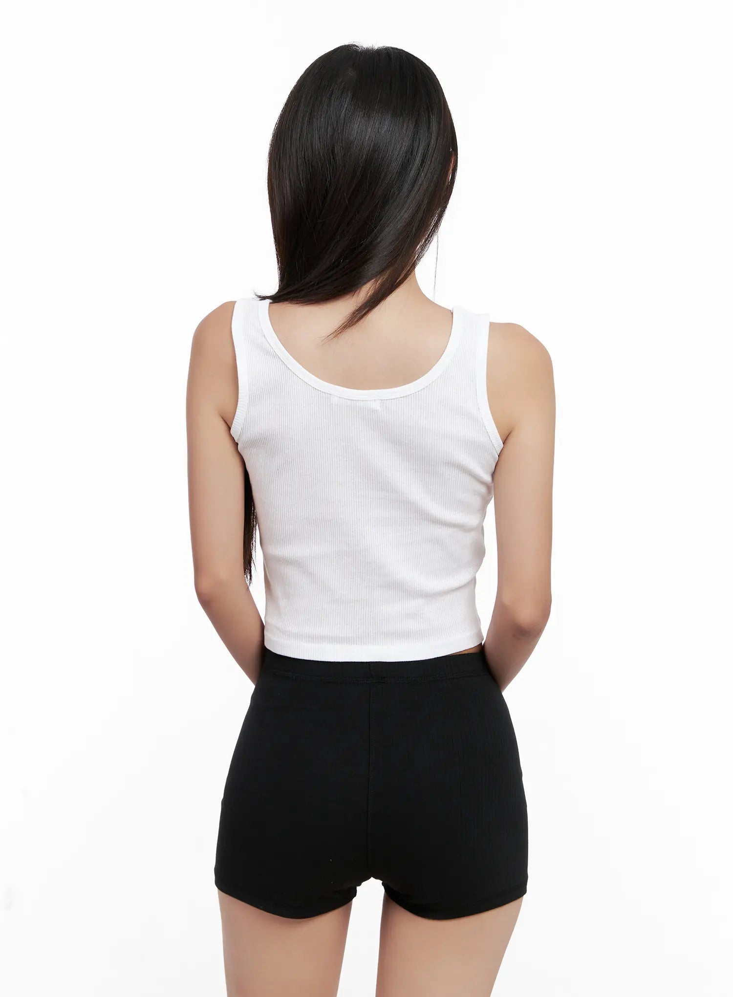 Essential Ribbed Crop Tank CL521